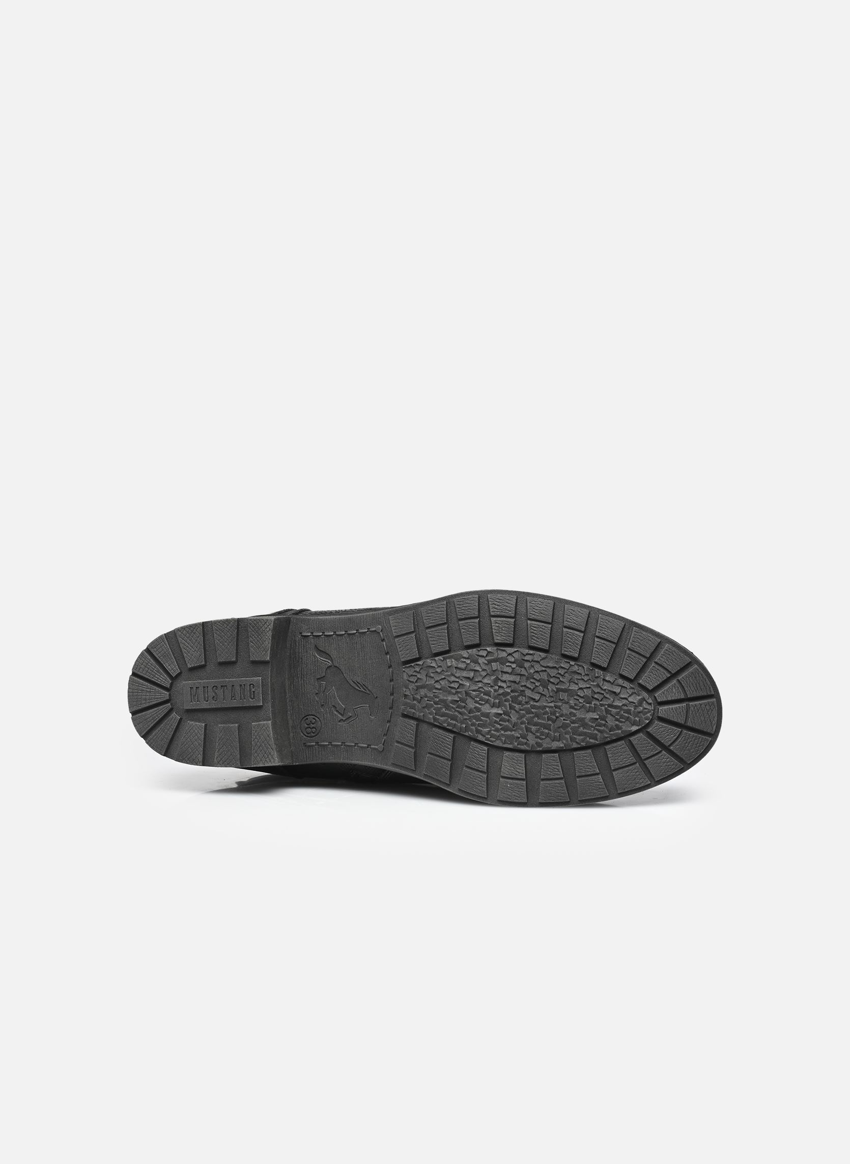 Bottines à lacets 15M0062002 femme noir Mustang shoes Bottines à lacets 15M0062002 femme noir BLACK