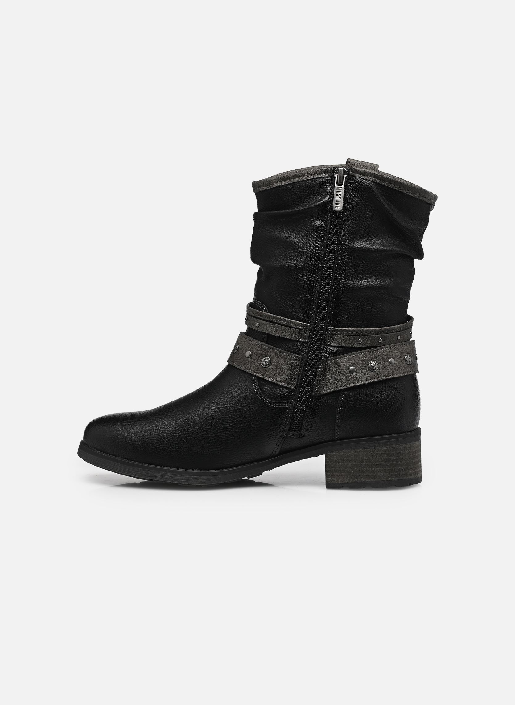 Stiefeletten und Stiefel 15M0062003 damen schwarz Mustang shoes Stiefeletten und Stiefel 15M0062003 damen schwarz BLACK