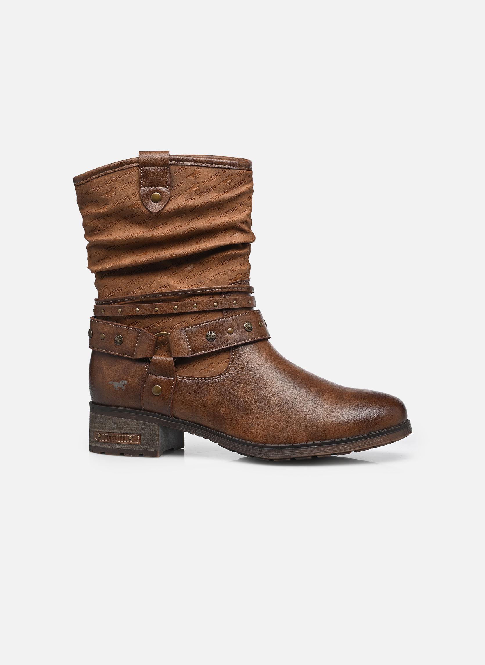 Stiefeletten und Stiefel 15M0062004 damen braun Mustang shoes Stiefeletten und Stiefel 15M0062004 damen braun RUST