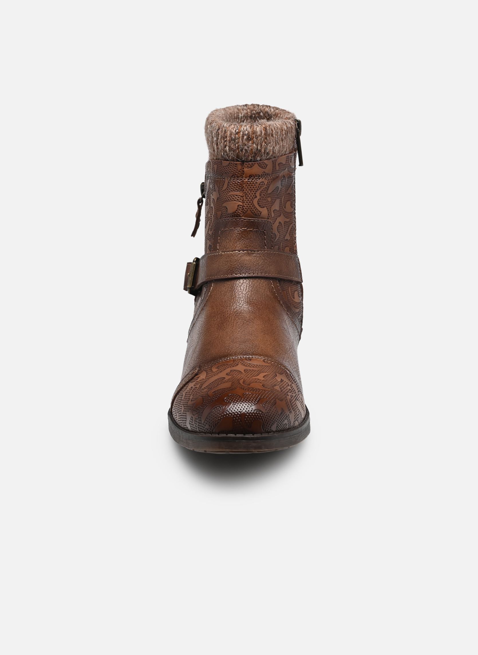 Bottines et boots 15M0062005 femme marron Mustang shoes Bottines et boots 15M0062005 femme marron Cognac