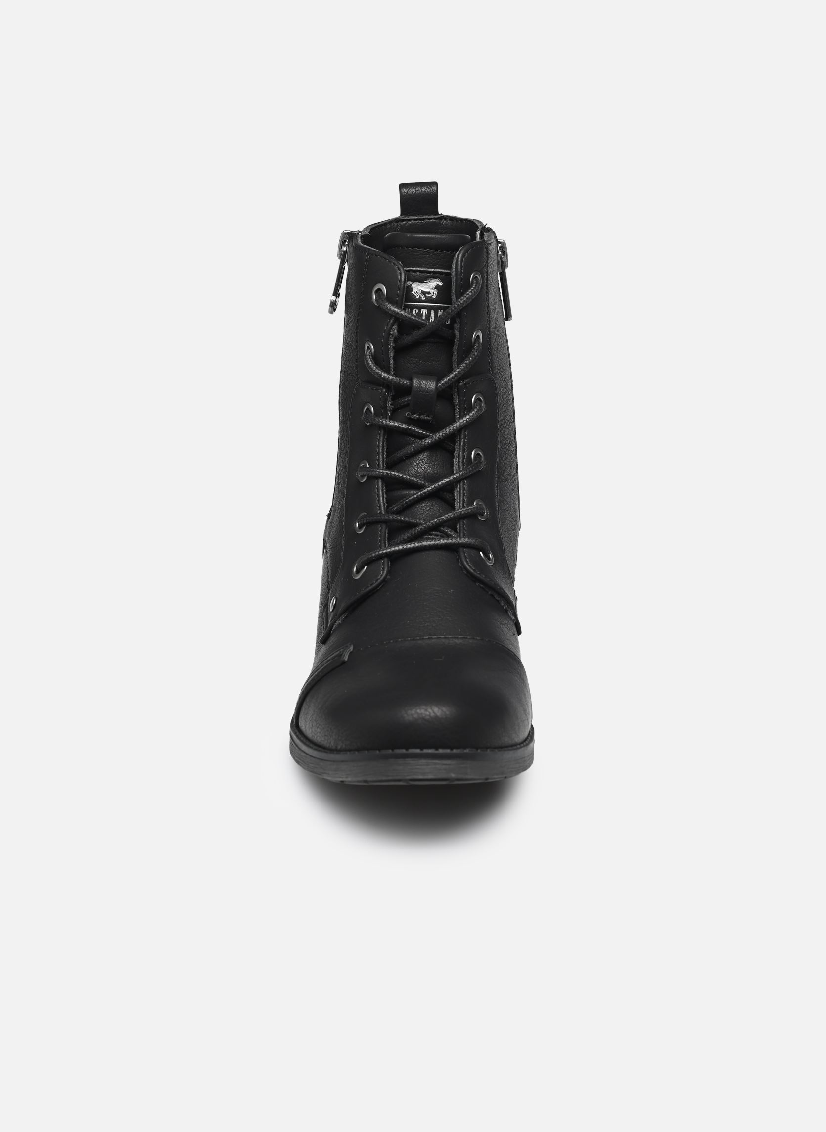 Botines con cordones 15M0062011 mujer negro Mustang shoes Botines con cordones 15M0062011 mujer negro Black