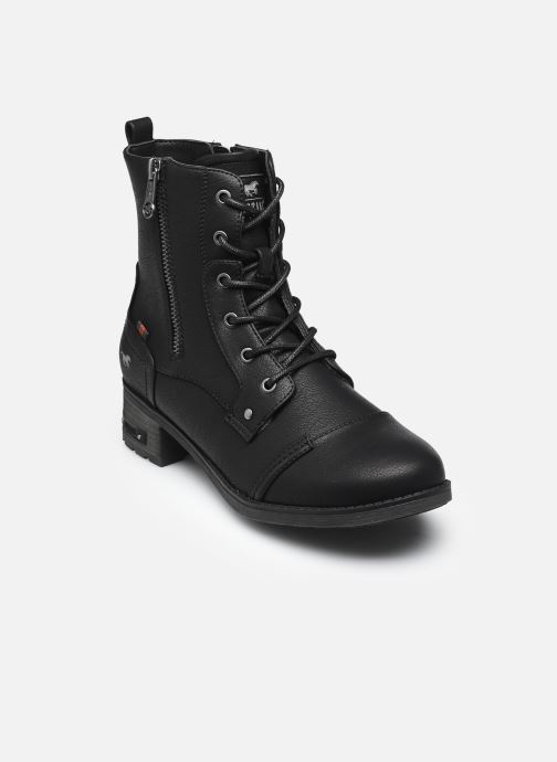 Mustang shoes Veterlaarsjes 15M0062011 dames zwart