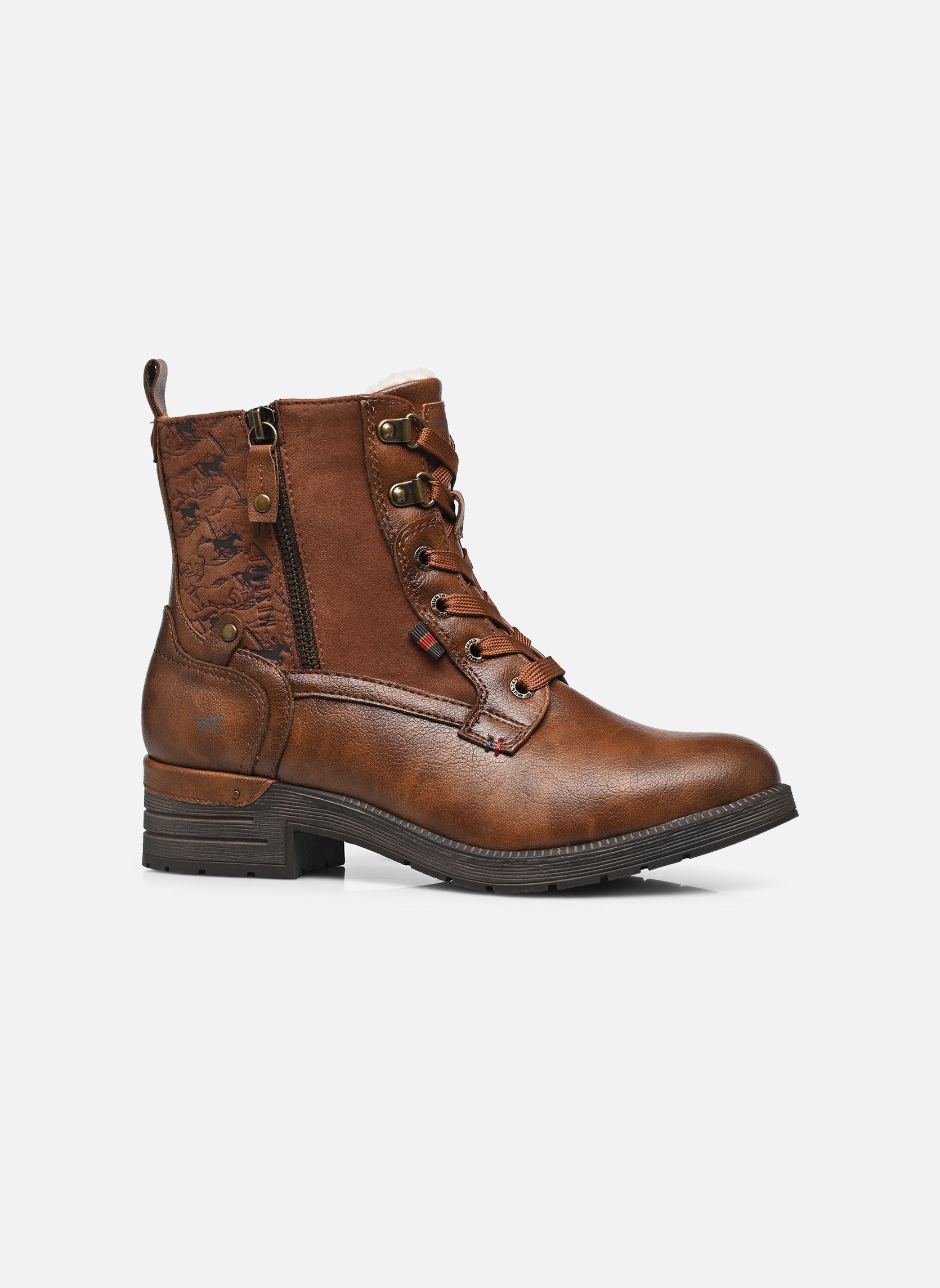 Stivali Rossi - Mustang / Stivali Donna / Scarpe Donna