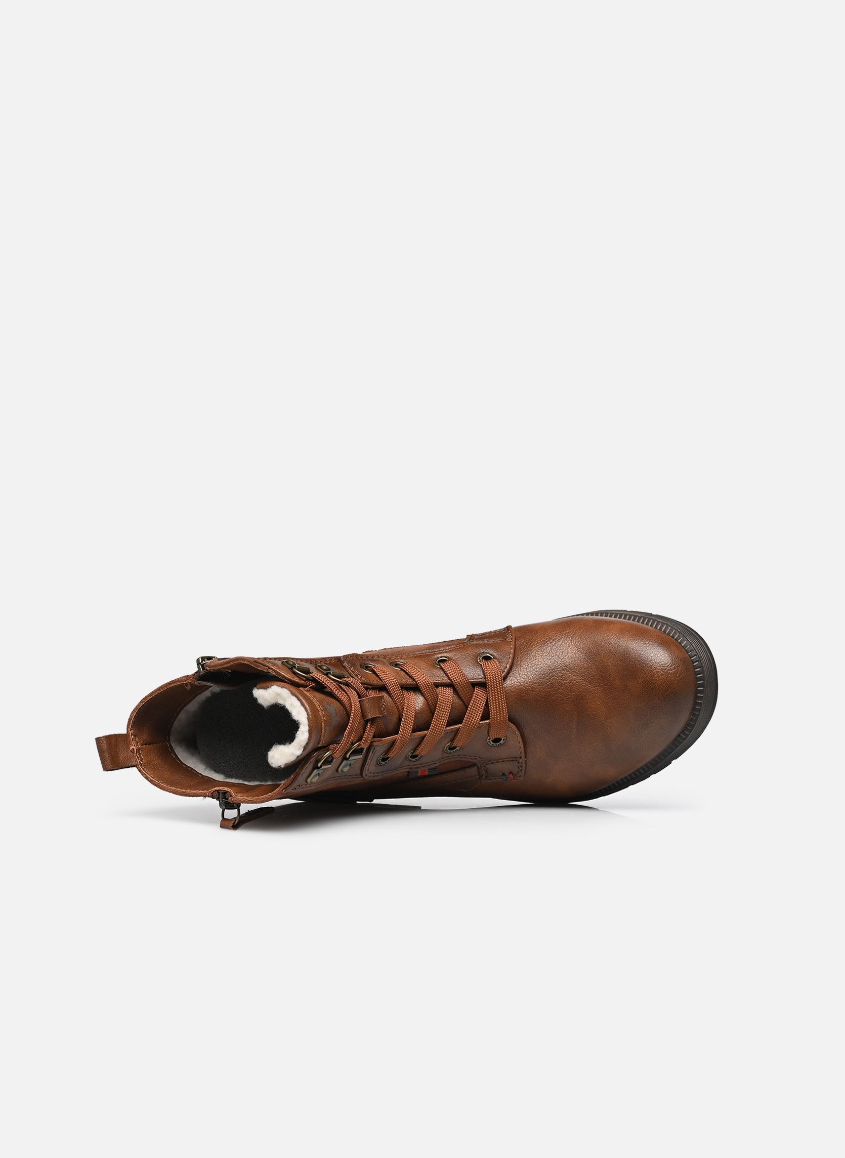 Bottines à lacets 15M0072003 femme marron Mustang shoes Bottines à lacets 15M0072003 femme marron BROWN