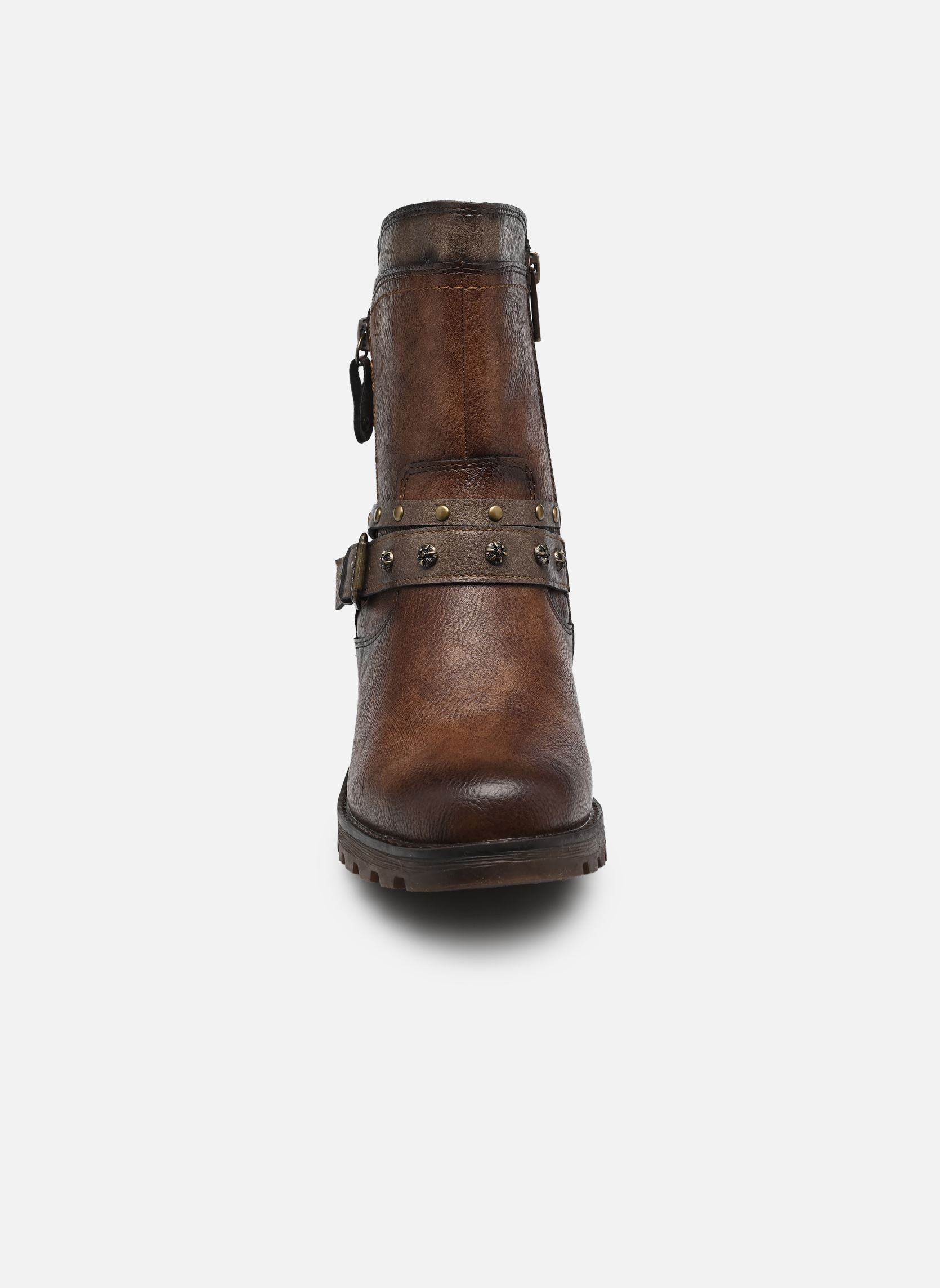 Bottines et boots 15M0082002 femme marron Mustang shoes Bottines et boots 15M0082002 femme marron BROWN
