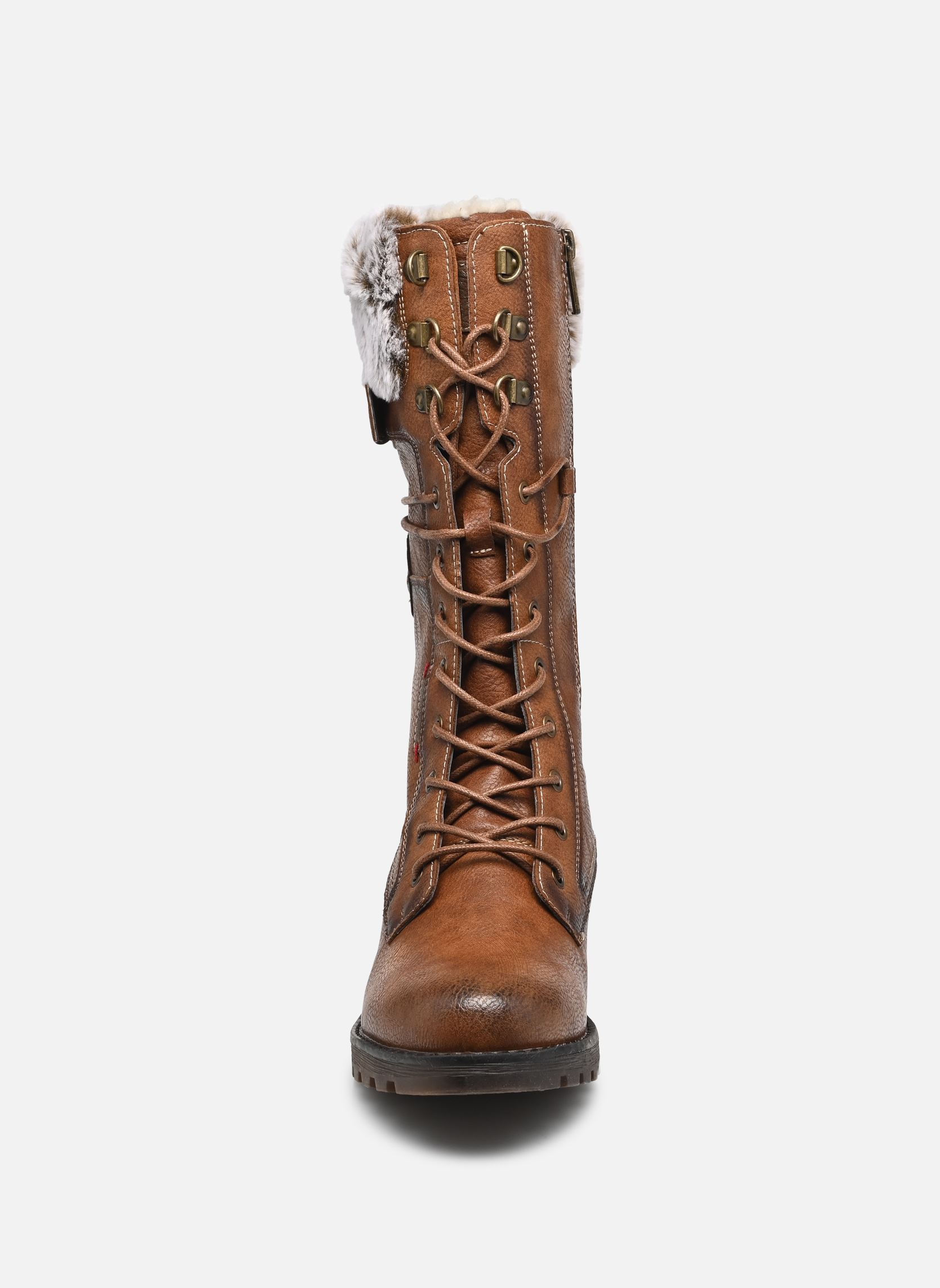Laarzen 15M0082003 dames bruin Mustang shoes Laarzen 15M0082003 dames bruin BROWN
