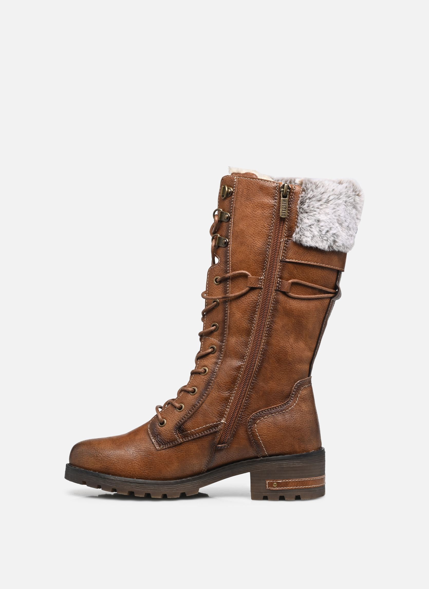 Laarzen 15M0082003 dames bruin Mustang shoes Laarzen 15M0082003 dames bruin BROWN