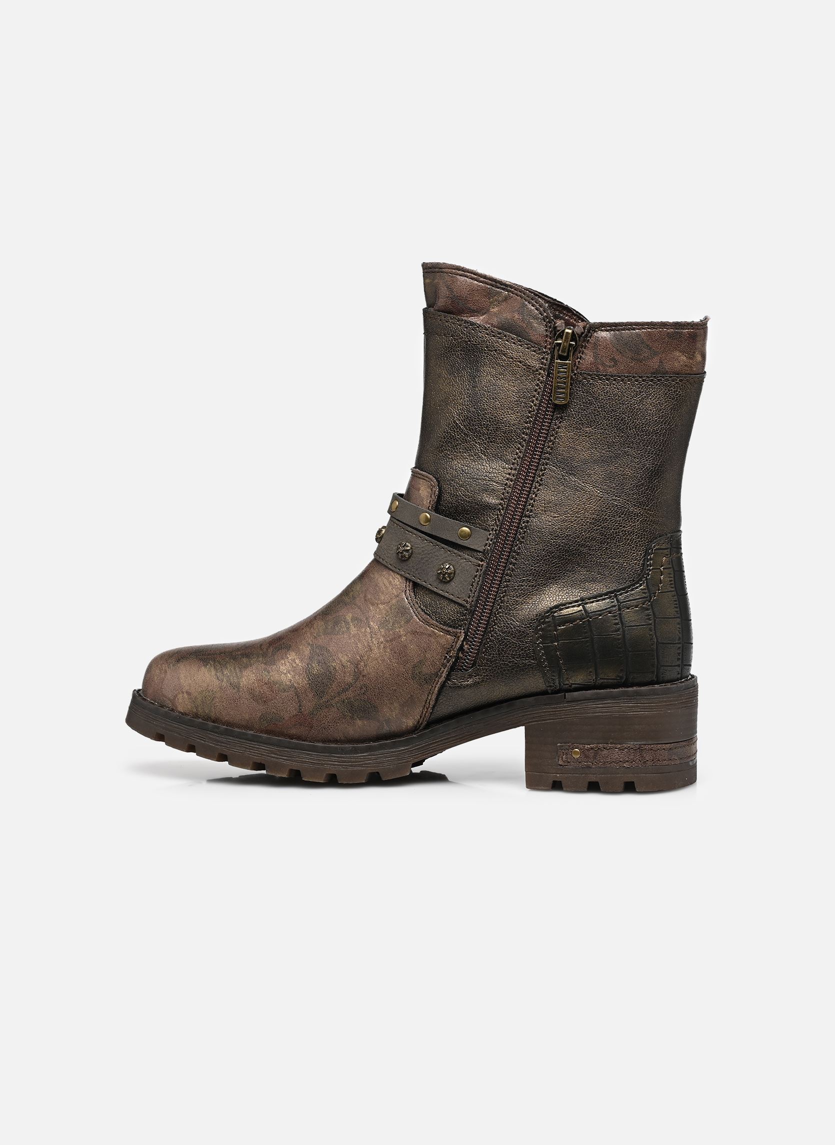 Bottines et boots 15M0082004 femme or et bronze Mustang shoes Bottines et boots 15M0082004 femme or et bronze Lava