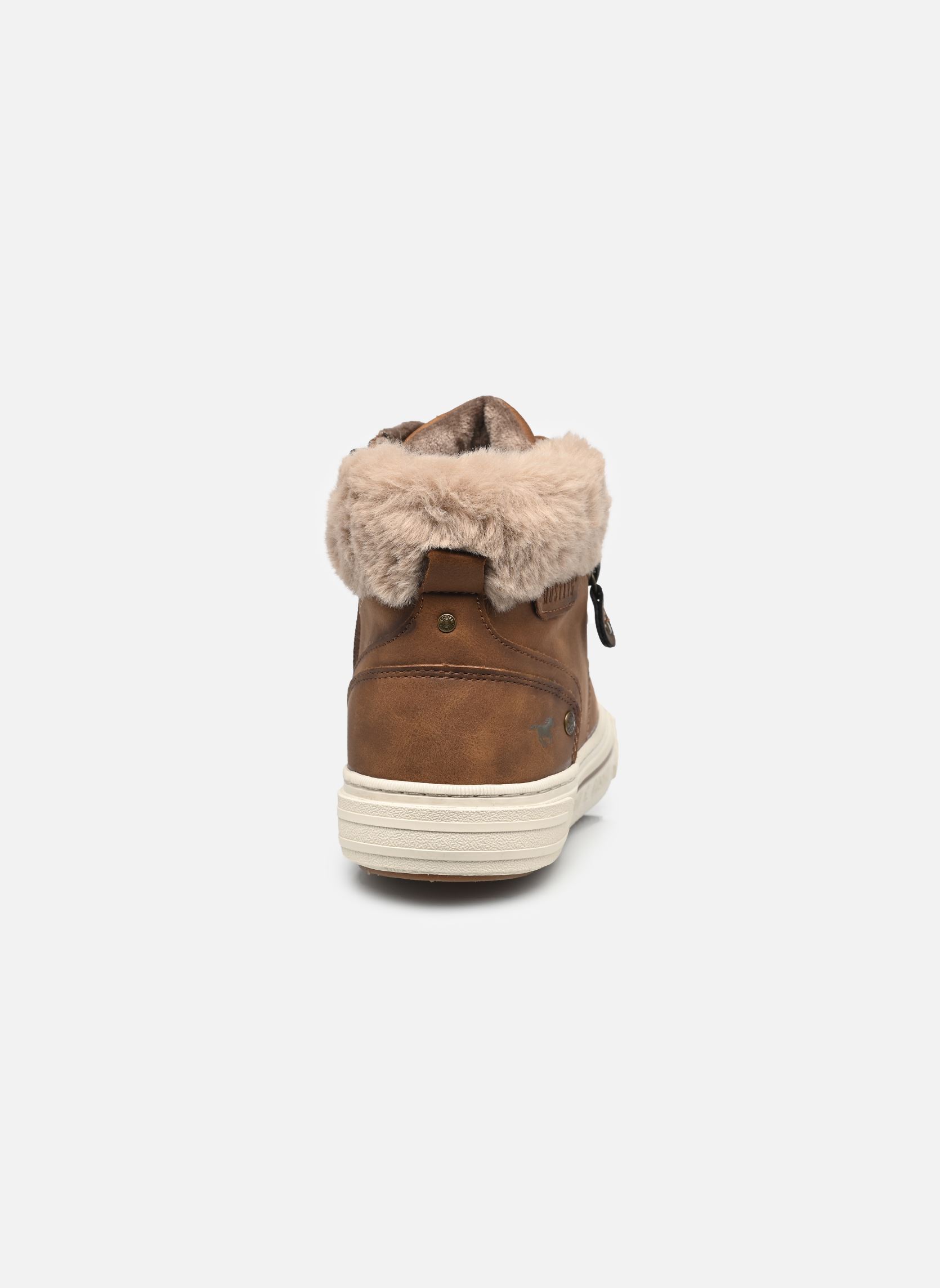 Baskets montantes 15M0112003 femme marron Mustang shoes Baskets montantes 15M0112003 femme marron COGNAC