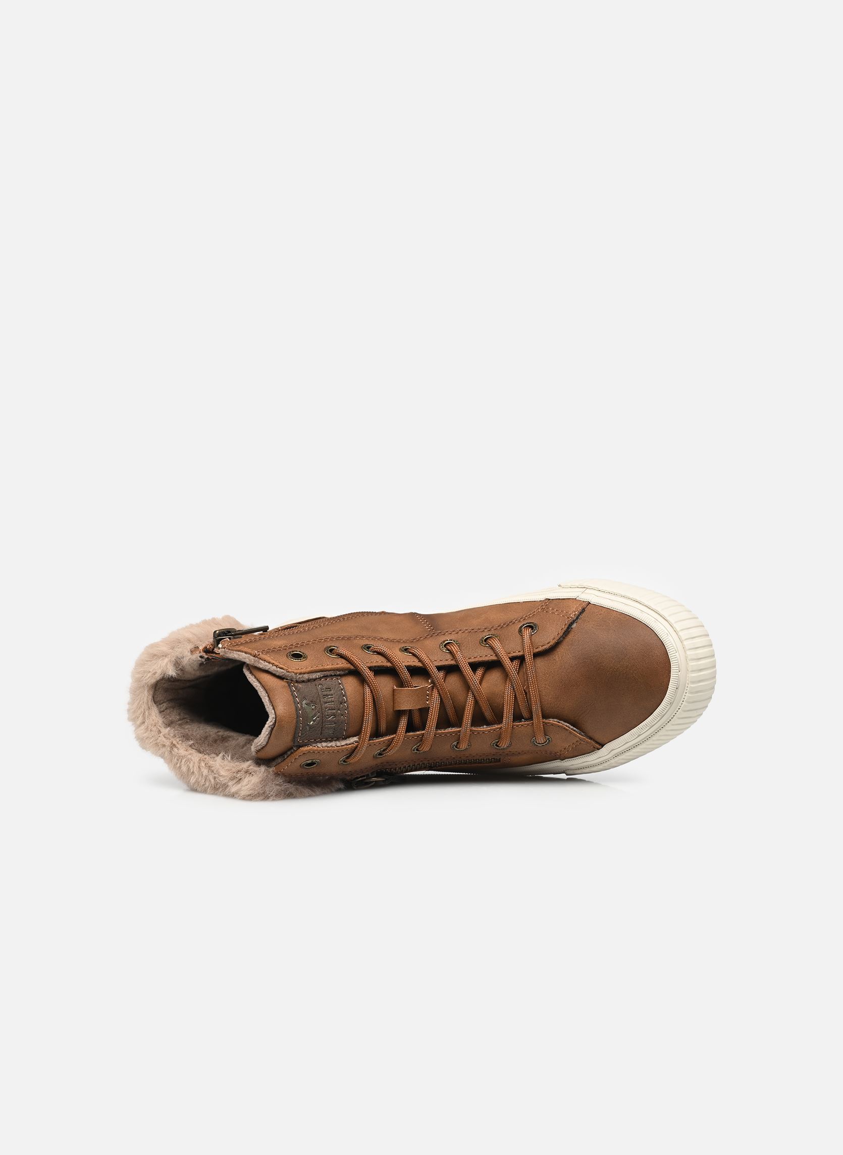 Baskets montantes 15M0112003 femme marron Mustang shoes Baskets montantes 15M0112003 femme marron COGNAC