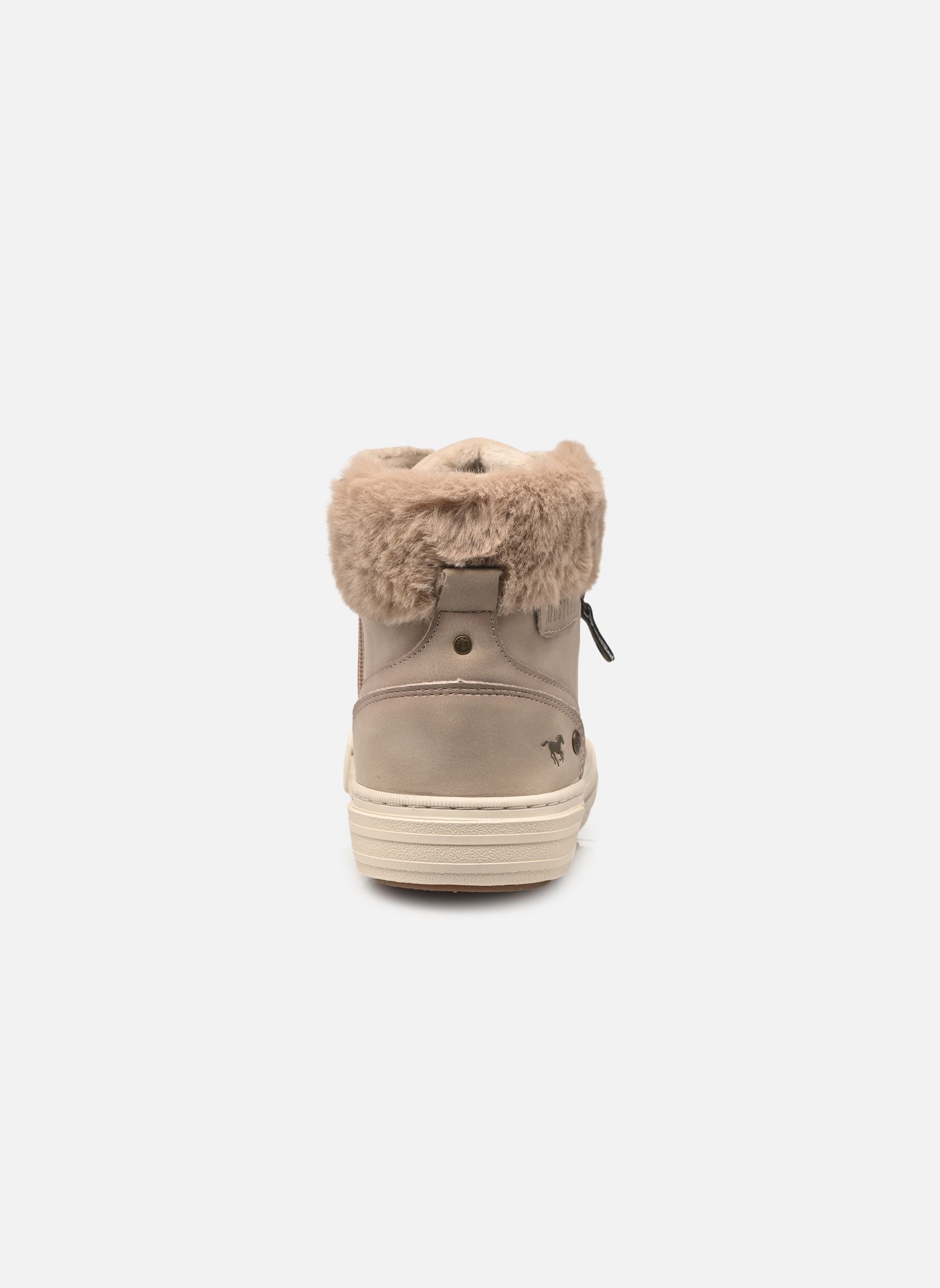 Hoge sneakers 15M0112003 dames beige Mustang shoes Hoge sneakers 15M0112003 dames beige CREAM