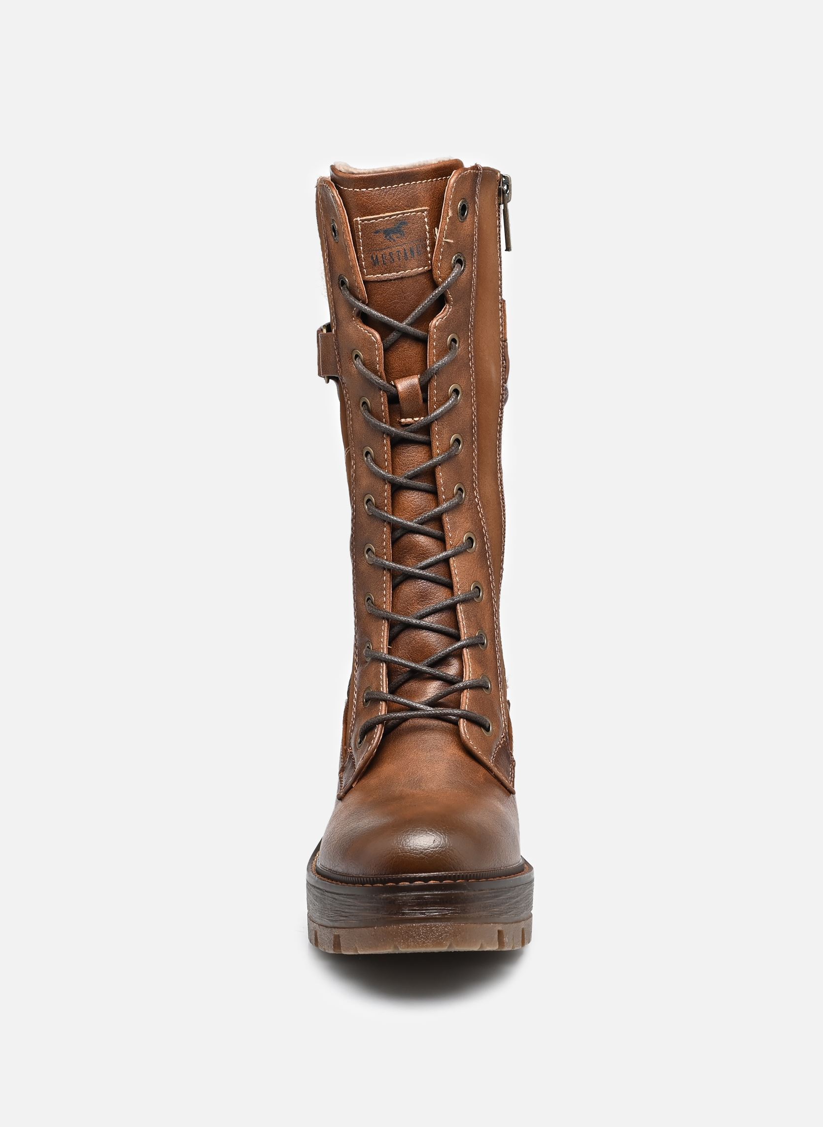 Laarzen 15M0132005 dames bruin Mustang shoes Laarzen 15M0132005 dames bruin Brown