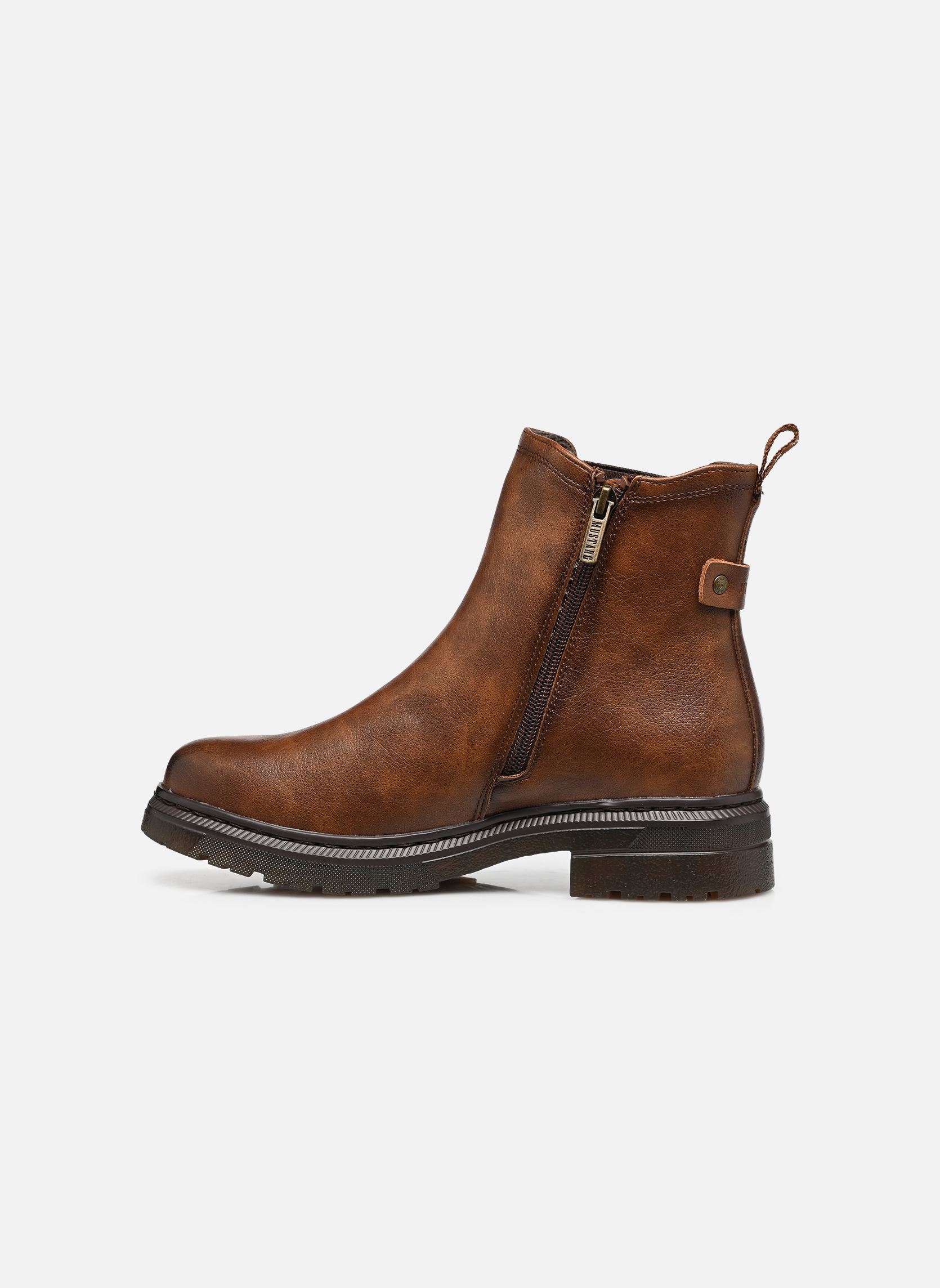 Bottines et boots 15M0272001 femme marron Mustang shoes Bottines et boots 15M0272001 femme marron BROWN