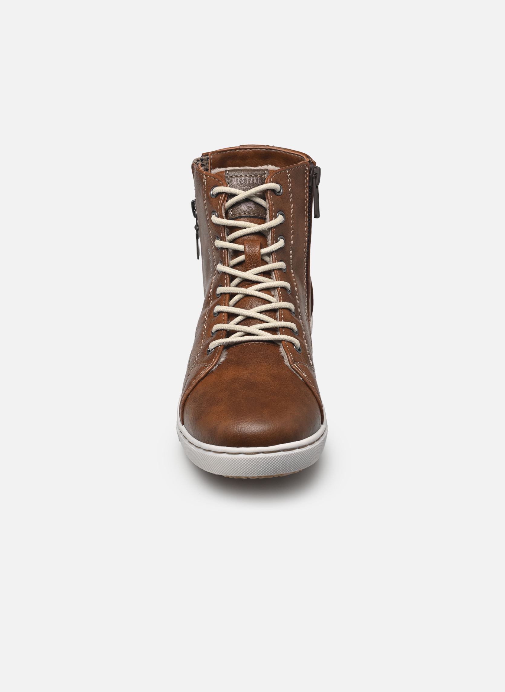 Hoge sneakers 15M0342001 dames bruin Mustang shoes Hoge sneakers 15M0342001 dames bruin Brown