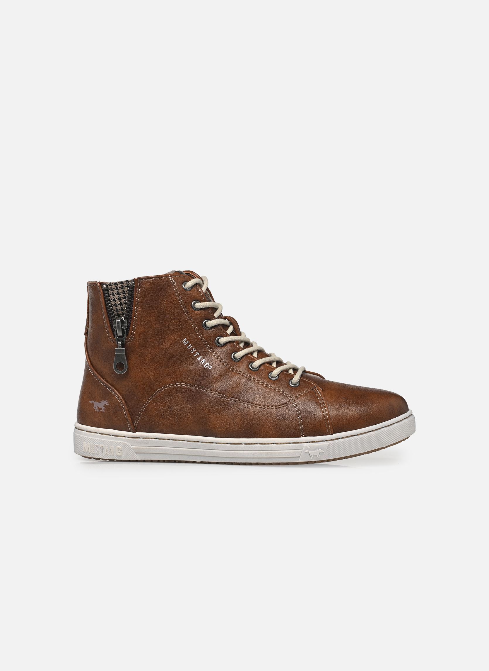 Hoge sneakers 15M0342001 dames bruin Mustang shoes Hoge sneakers 15M0342001 dames bruin Brown