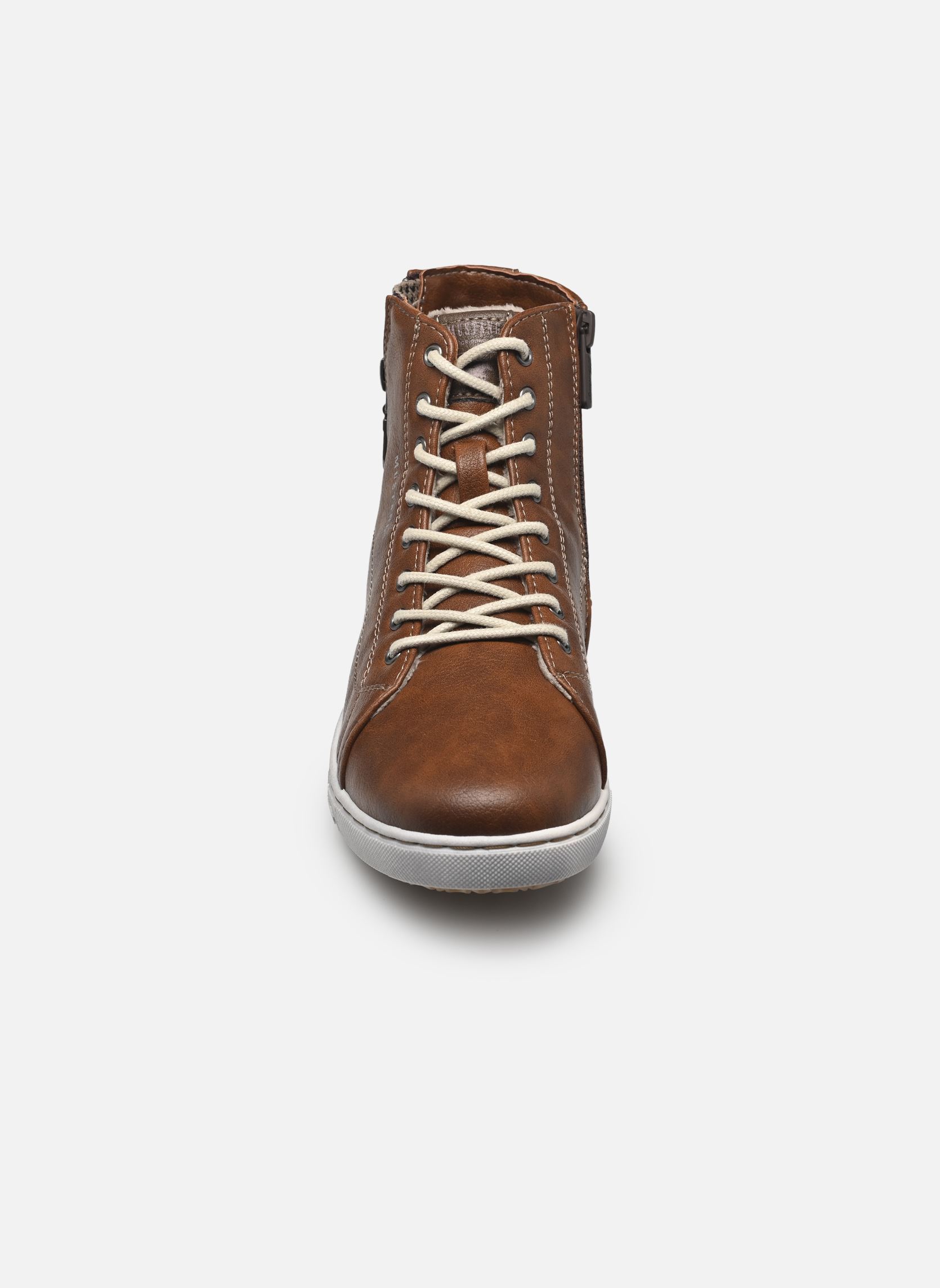 Baskets montantes 15M0342001 femme or et bronze Mustang shoes Baskets montantes 15M0342001 femme or et bronze Gold