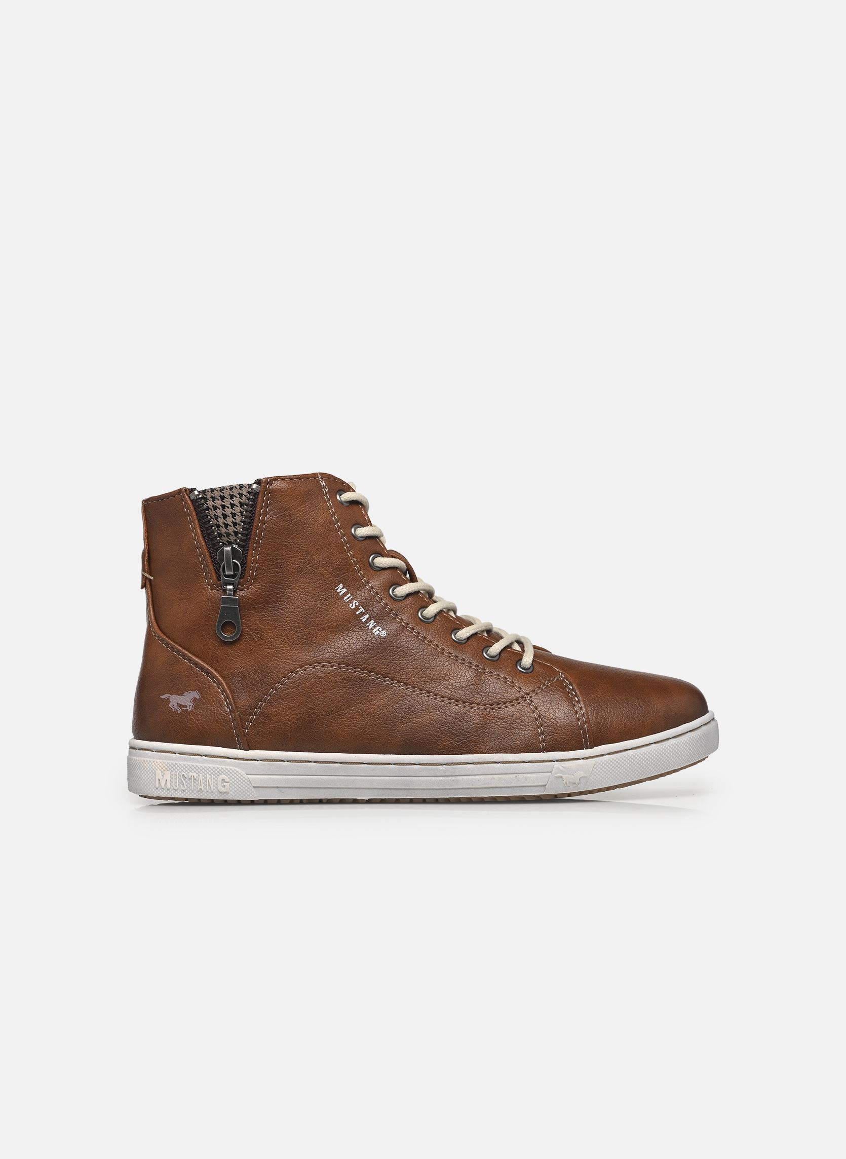 Baskets montantes 15M0342001 femme or et bronze Mustang shoes Baskets montantes 15M0342001 femme or et bronze Gold