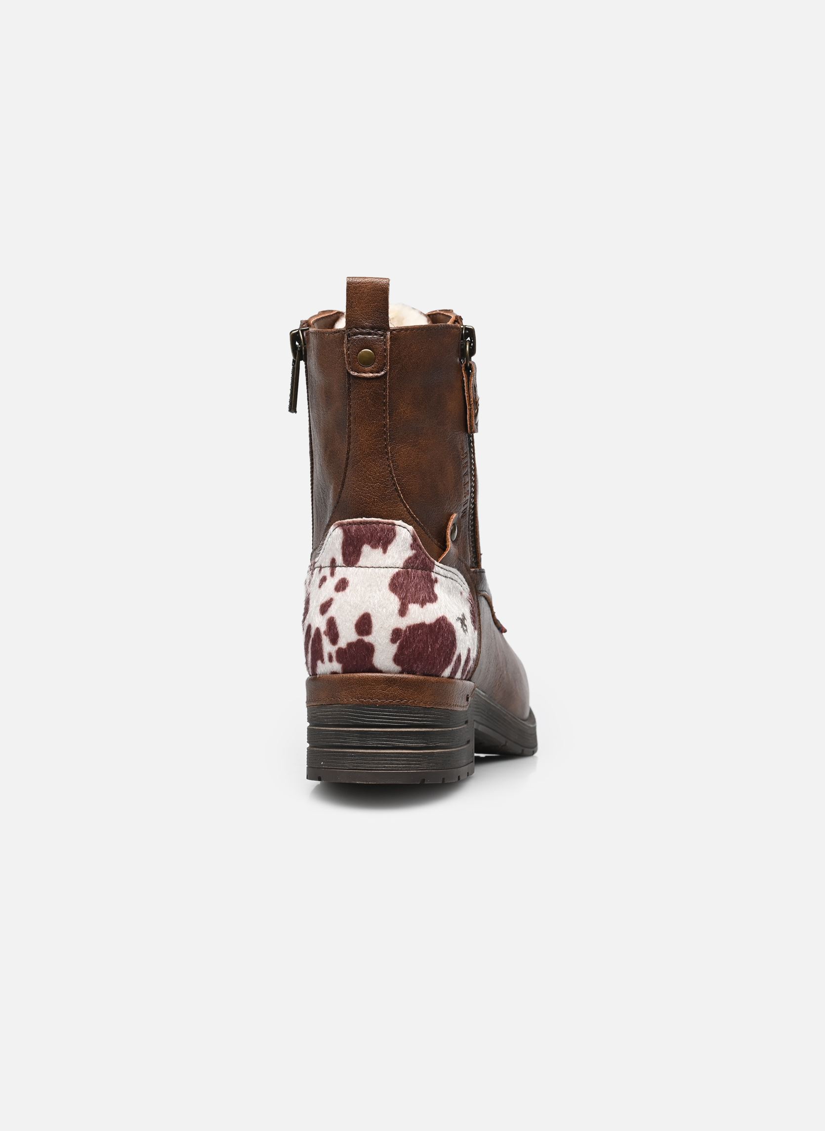 Geschnürte Stiefeletten 15M0072006 damen braun Mustang shoes Geschnürte Stiefeletten 15M0072006 damen braun Rust