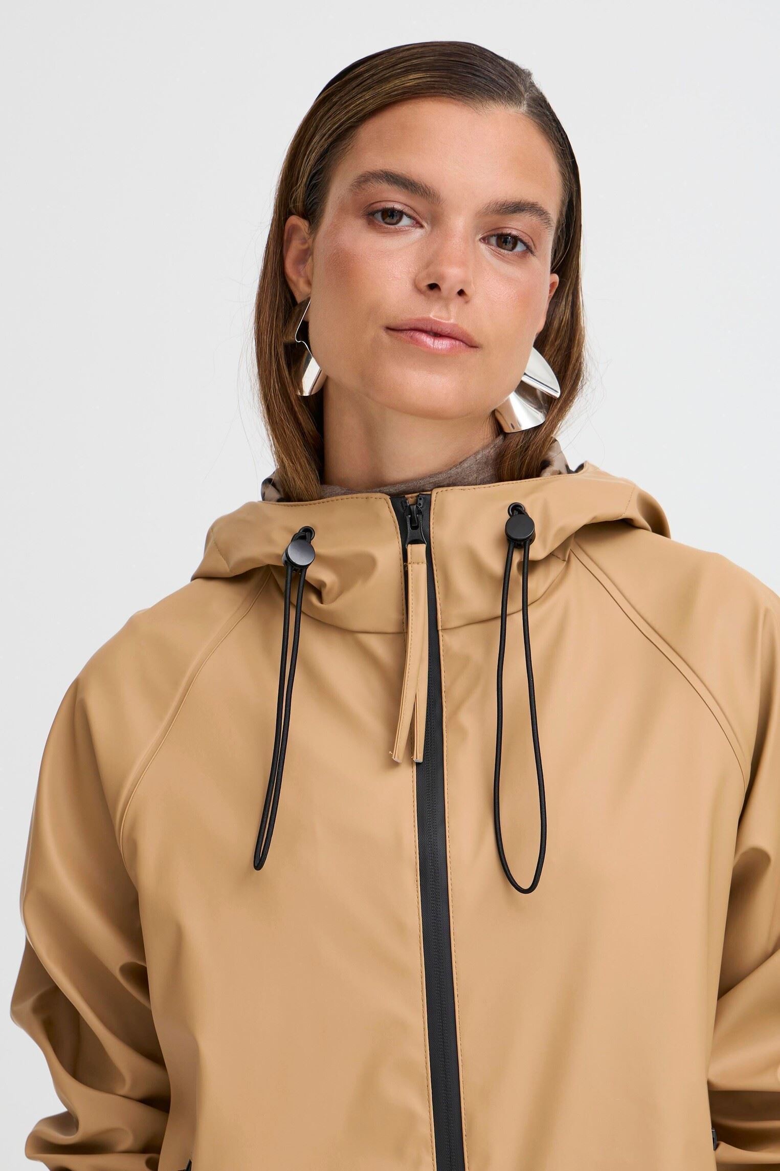 Manteaux BYAVAN COAT 5 - femme beige B-Young Manteaux BYAVAN COAT 5 - femme beige Tiger'S Eye