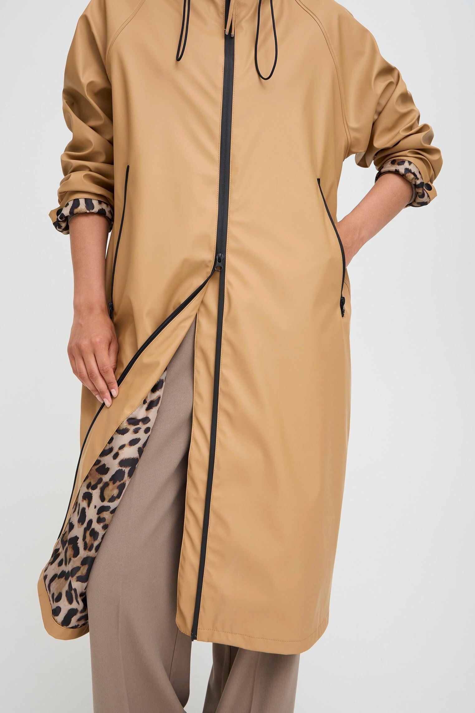 Manteaux BYAVAN COAT 5 - femme beige B-Young Manteaux BYAVAN COAT 5 - femme beige Tiger'S Eye