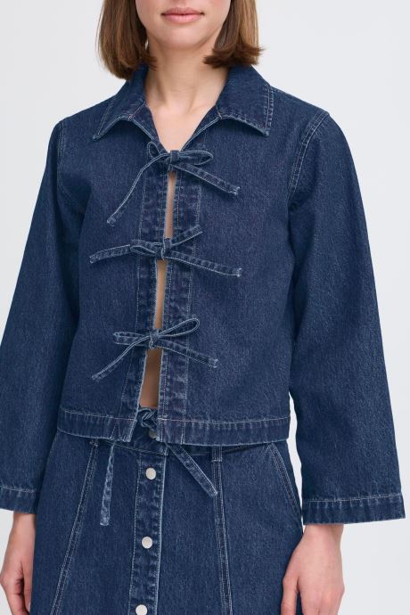 B-Young Lange mouw overhemden BYLUKAN SHIRT - dames blauw
