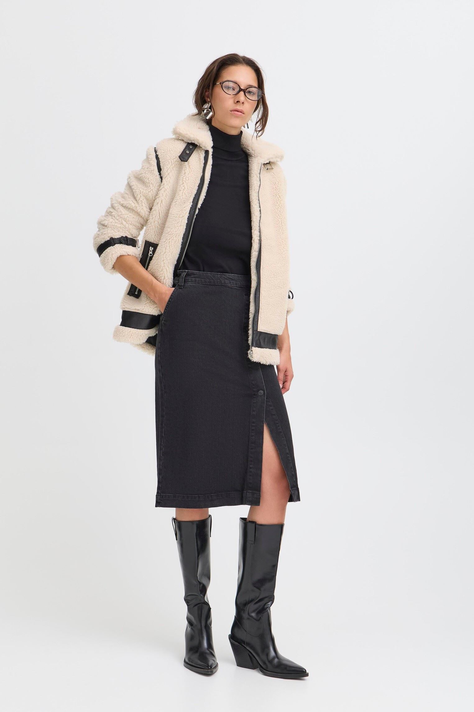 Mäntel BYAVONA JACKET - damen beige B-Young Mäntel BYAVONA JACKET - damen beige Birch