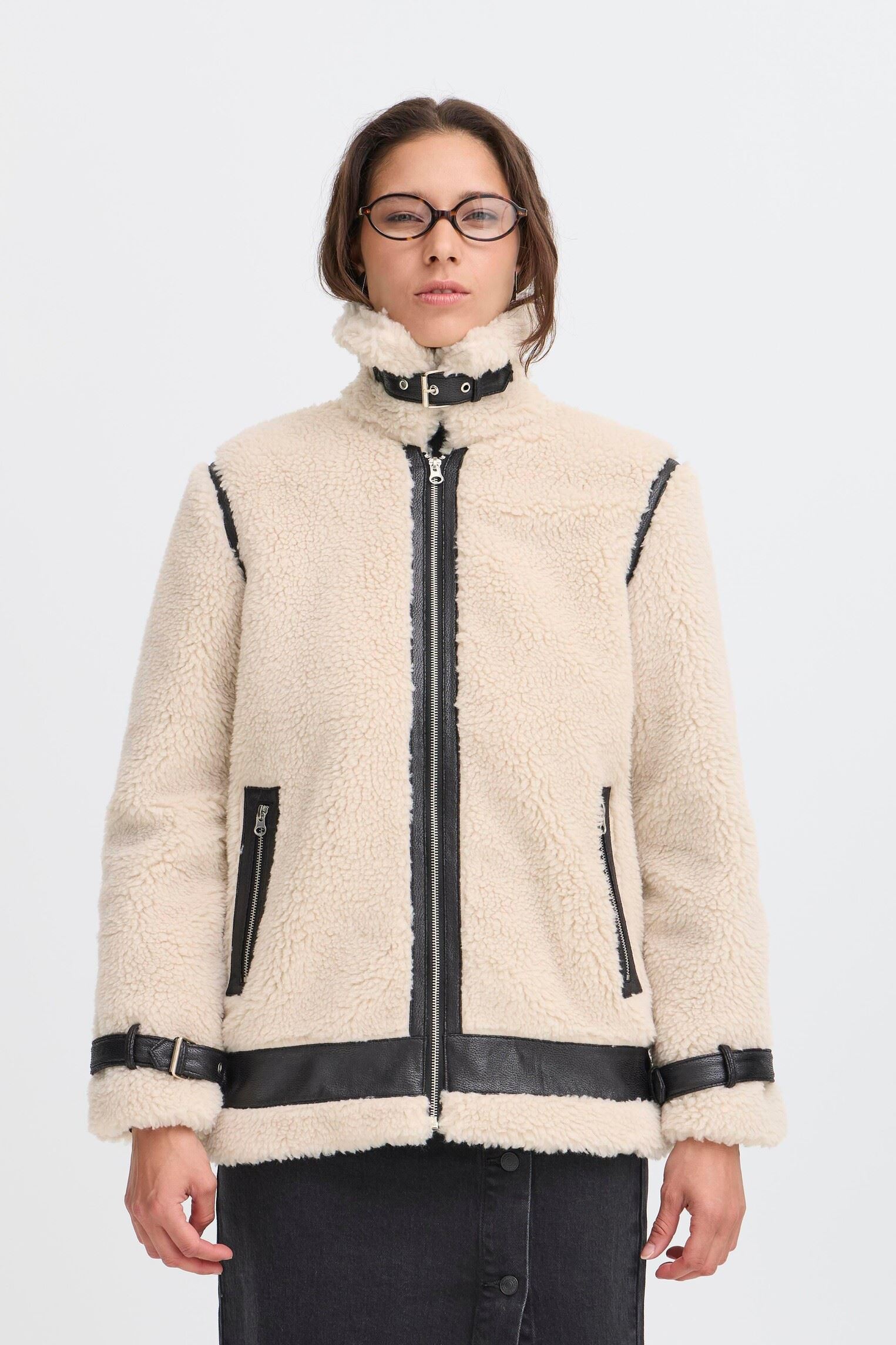 Mäntel BYAVONA JACKET - damen beige B-Young Mäntel BYAVONA JACKET - damen beige Birch