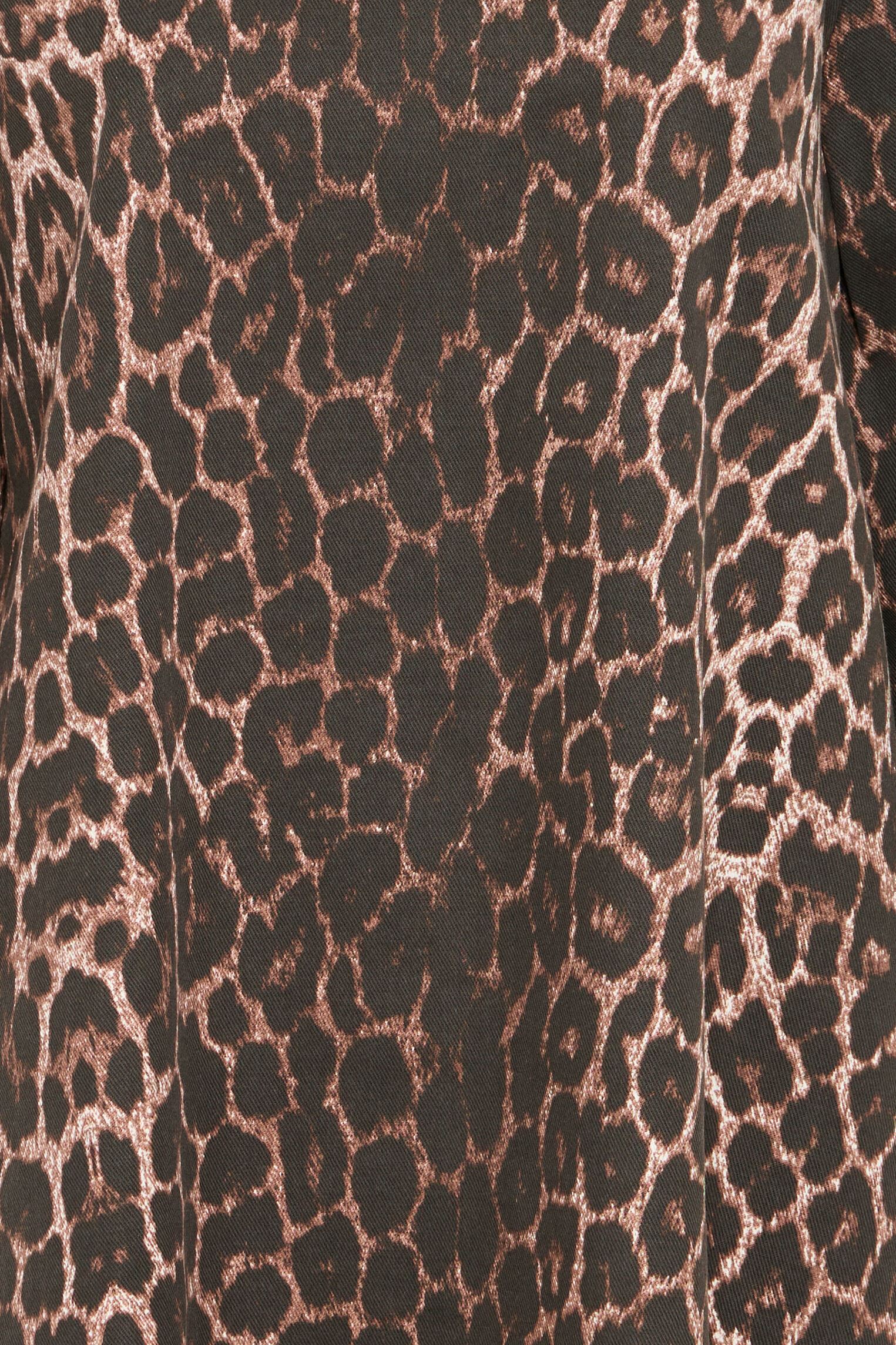 Jurken BYKENNA DRESS - dames bruin B-Young Jurken BYKENNA DRESS - dames bruin Denim Leopard Mix