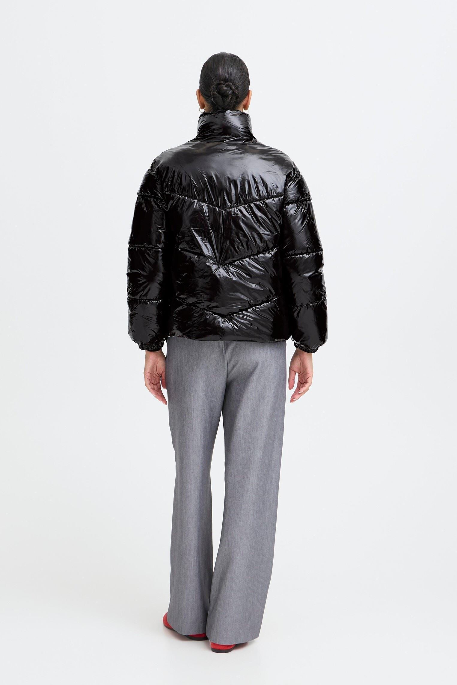 Daunenjacken BYBINIA JACKET 2 - damen schwarz B-Young Daunenjacken BYBINIA JACKET 2 - damen schwarz Black