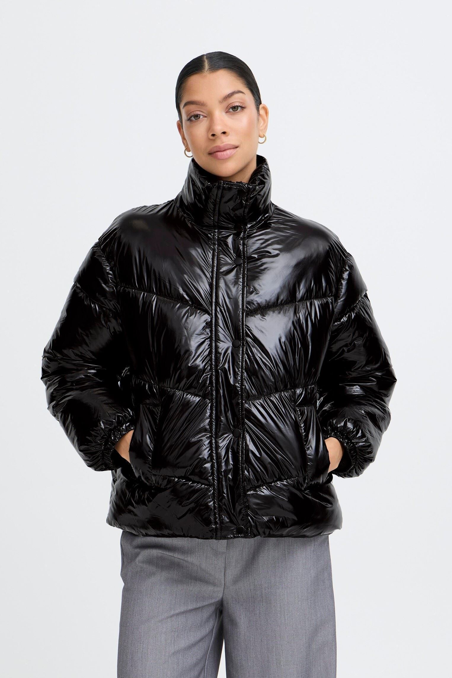 Daunenjacken BYBINIA JACKET 2 - damen schwarz B-Young Daunenjacken BYBINIA JACKET 2 - damen schwarz Black