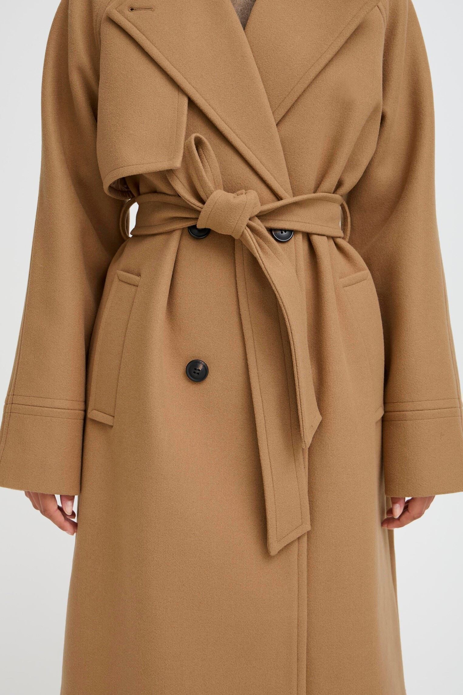 Trench-coats BYCILIA TRENCHCOAT 2 - femme beige B-Young Trench-coats BYCILIA TRENCHCOAT 2 - femme beige Tiger'S Eye