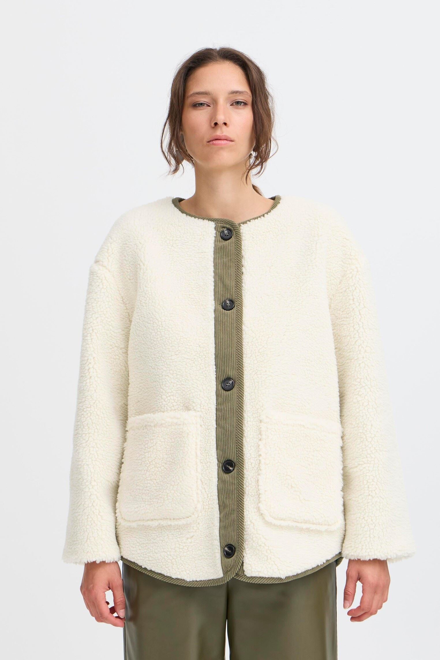 Manteaux BYCOTTY JACKET 2 - femme blanc B-Young Manteaux BYCOTTY JACKET 2 - femme blanc Birch Mix