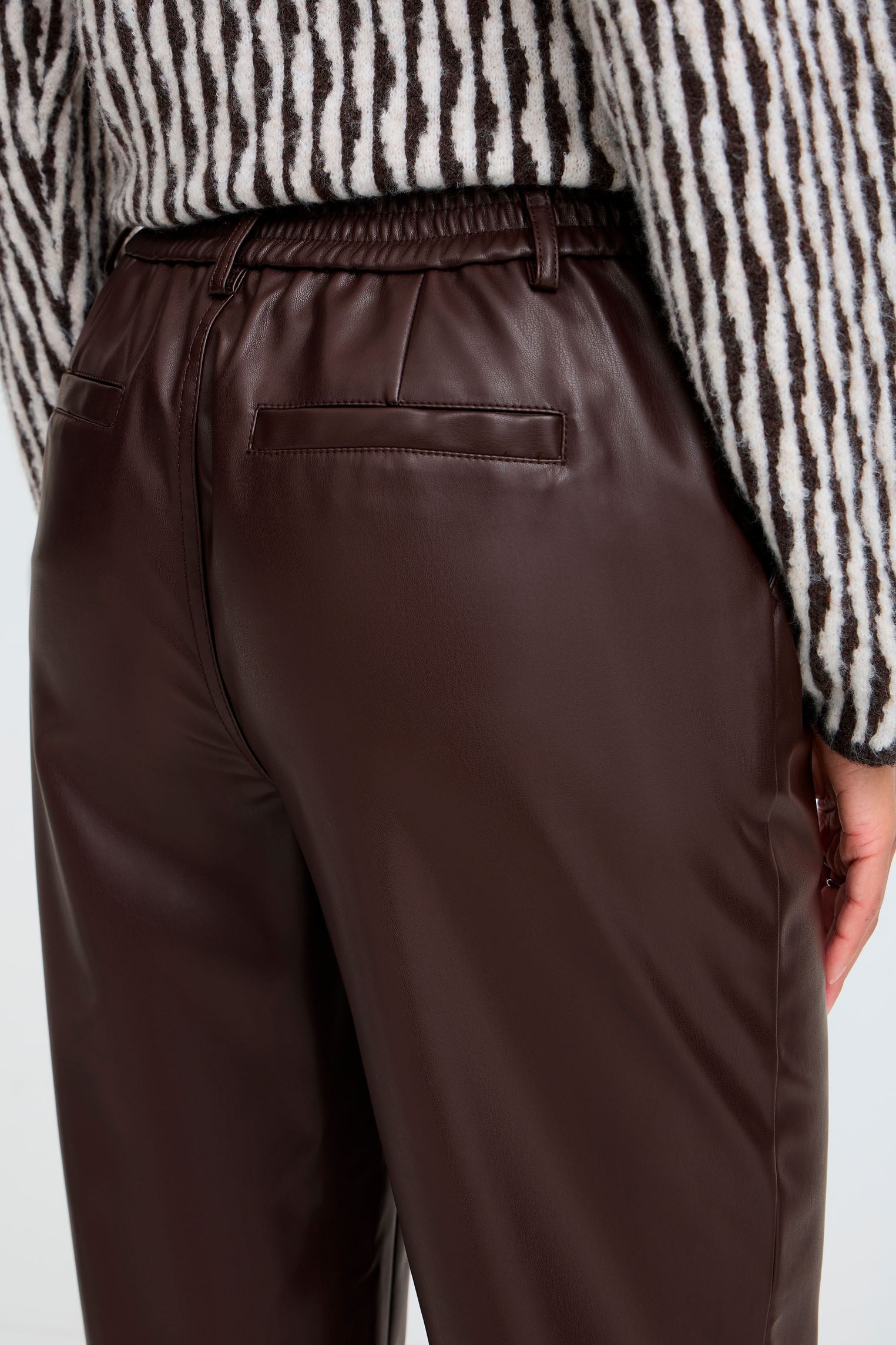 Pantalons larges BYDAJA PANTS 2 - femme marron B-Young Pantalons larges BYDAJA PANTS 2 - femme marron JAVA