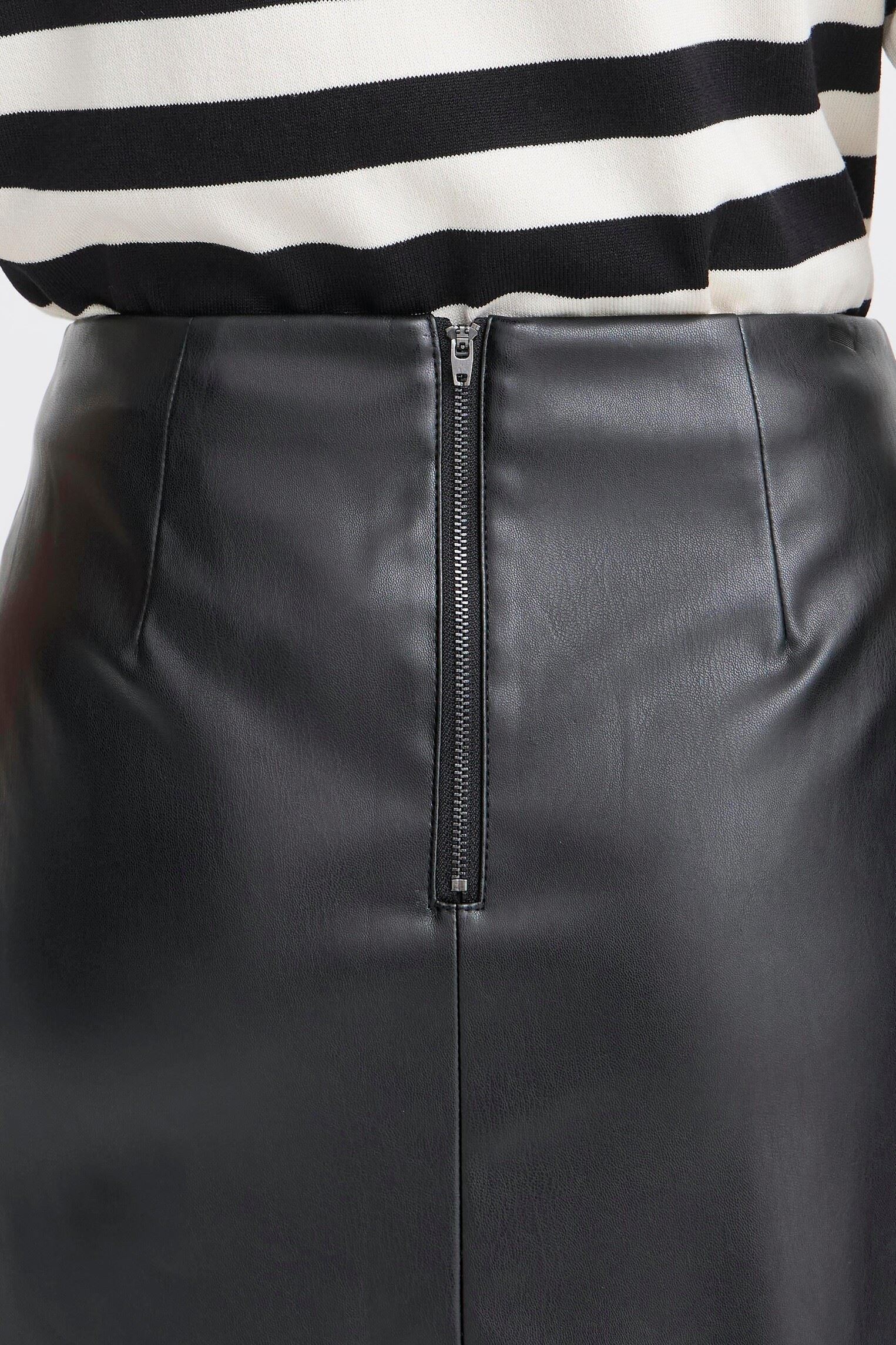 Jupes courtes BYDAJA FAKE WRAP SKIRT - femme noir B-Young Jupes courtes BYDAJA FAKE WRAP SKIRT - femme noir Black
