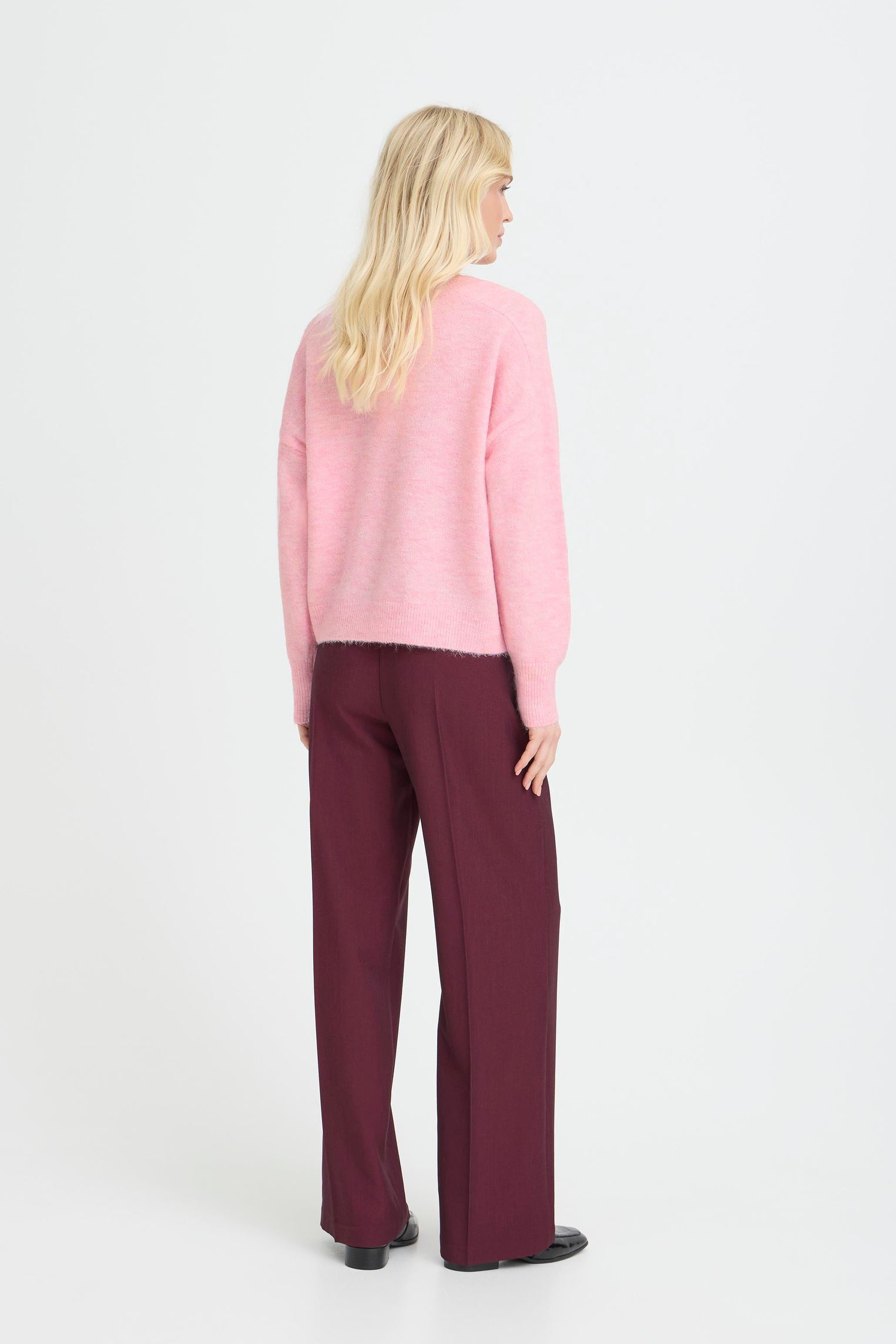 Pulls BYMONNA JUMPER femme rose B-Young Pulls BYMONNA JUMPER femme rose ORCHID PINK MELANGE
