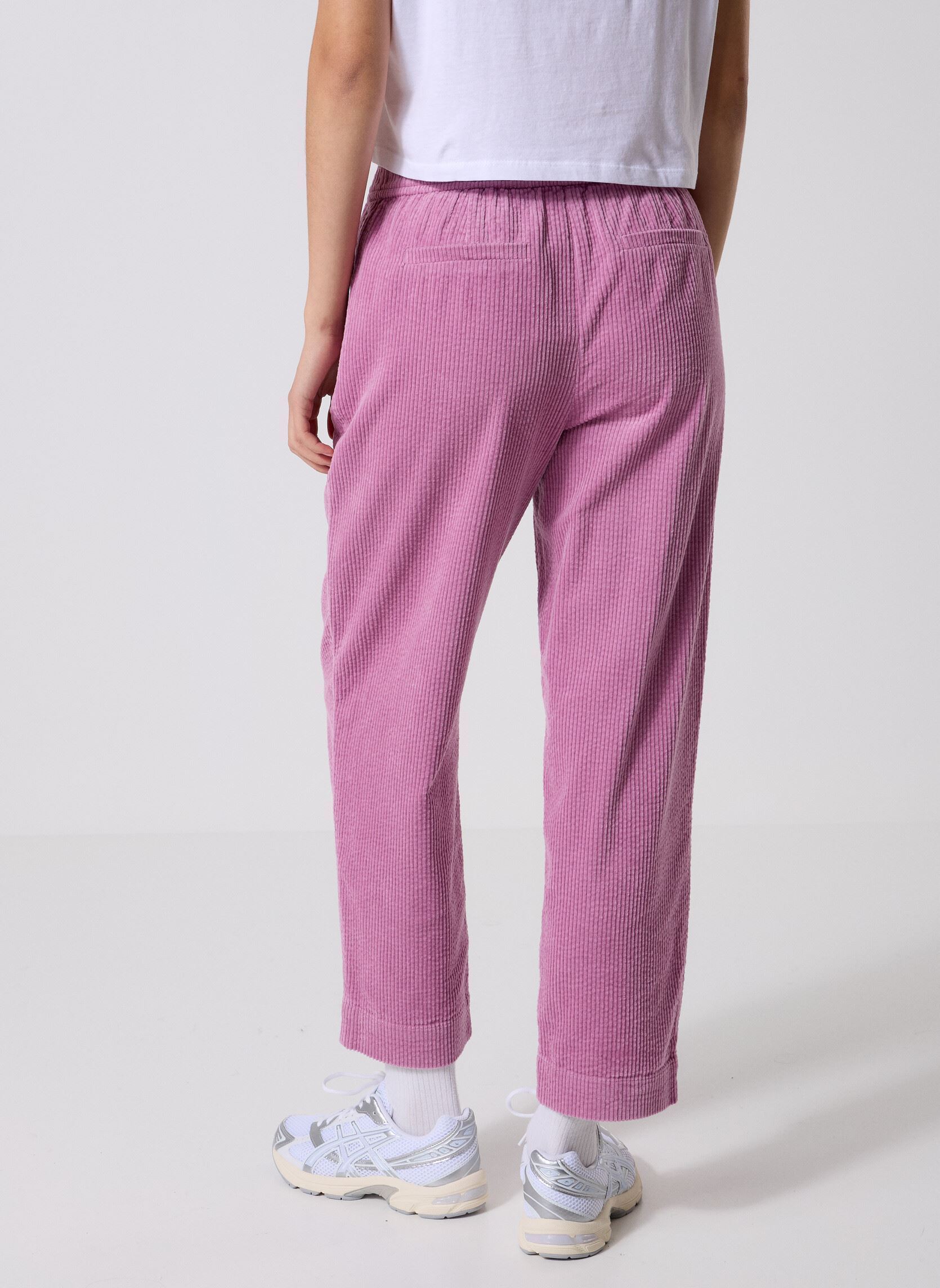 Pantalons larges BYDIXIAN PANTS femme rose B-Young Pantalons larges BYDIXIAN PANTS femme rose Orchid Haze