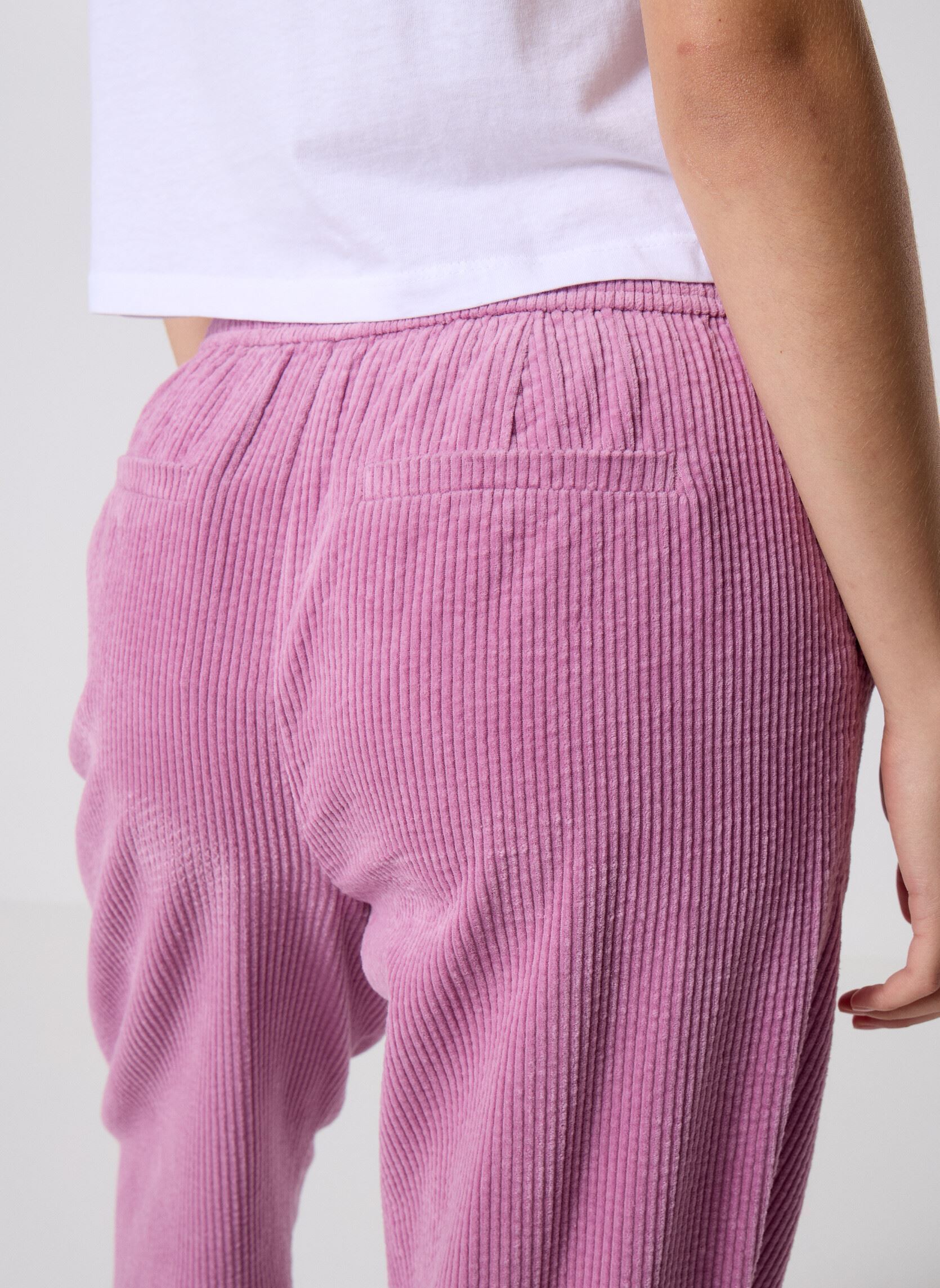 Pantalons larges BYDIXIAN PANTS femme rose B-Young Pantalons larges BYDIXIAN PANTS femme rose Orchid Haze