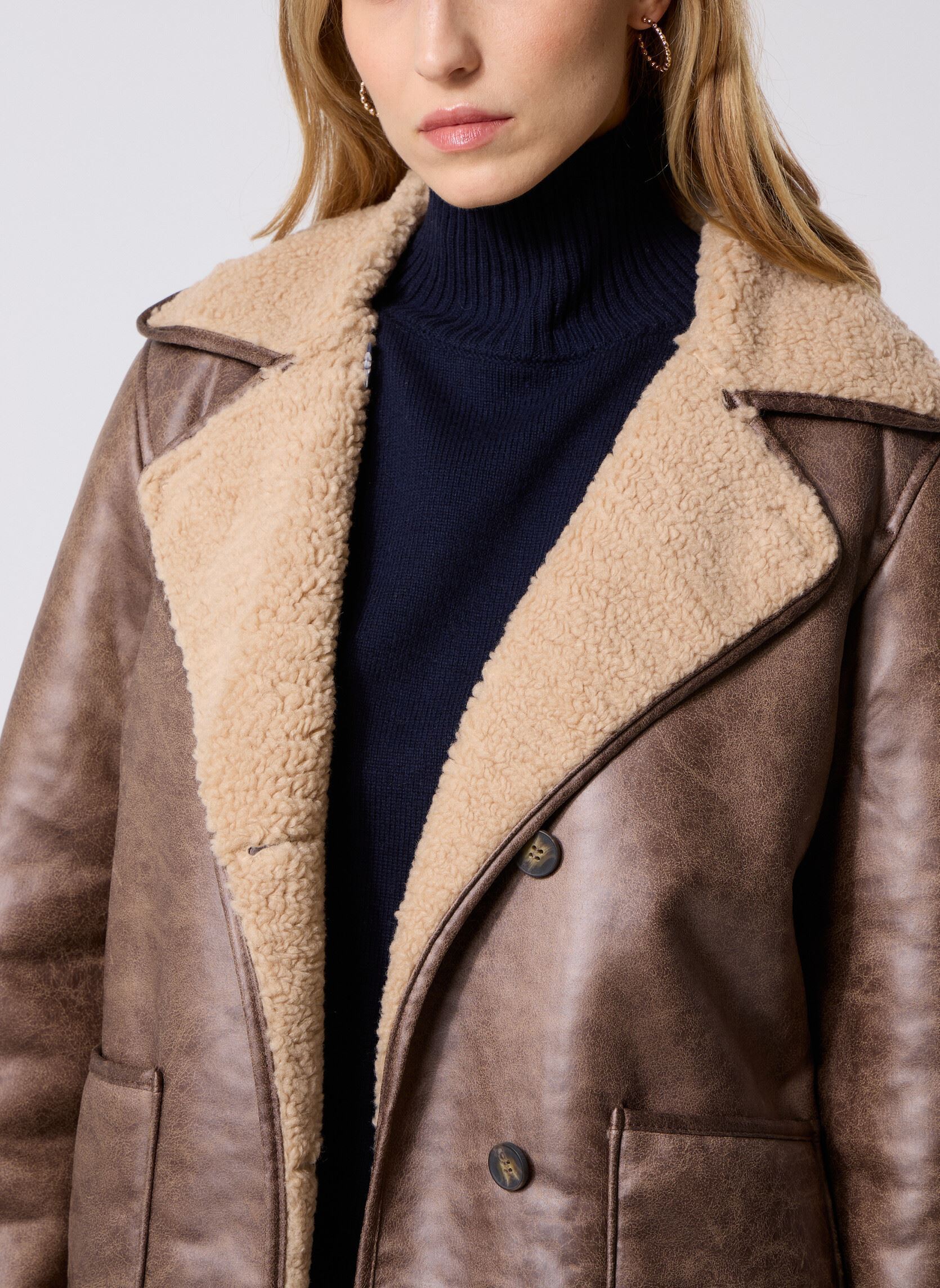Mäntel BYASANNE JACKET 3 damen braun B-Young Mäntel BYASANNE JACKET 3 damen braun Walnut