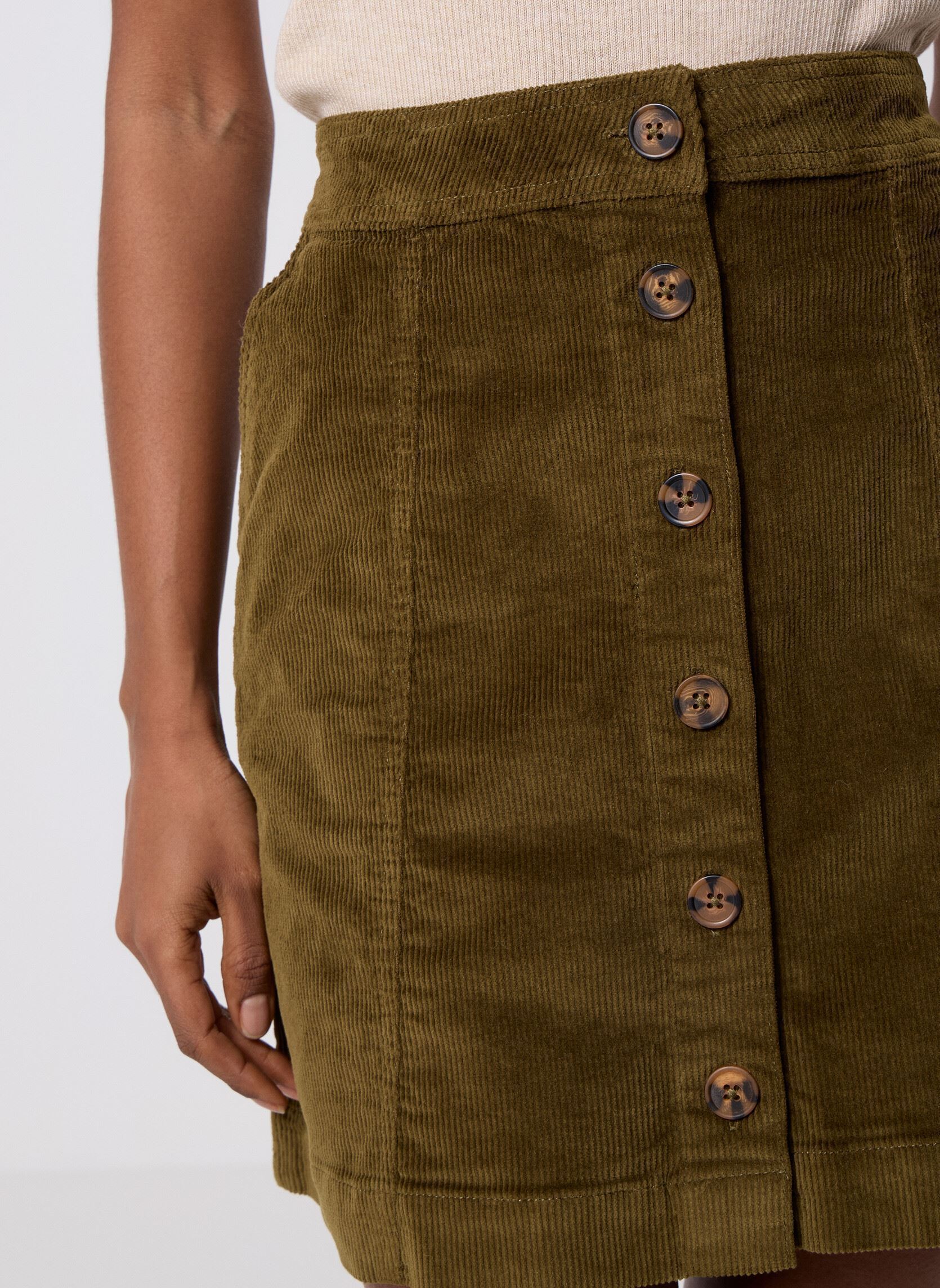 Korte rokken BYDASIK A SHORT SKIRT dames groen B-Young Korte rokken BYDASIK A SHORT SKIRT dames groen Military olive