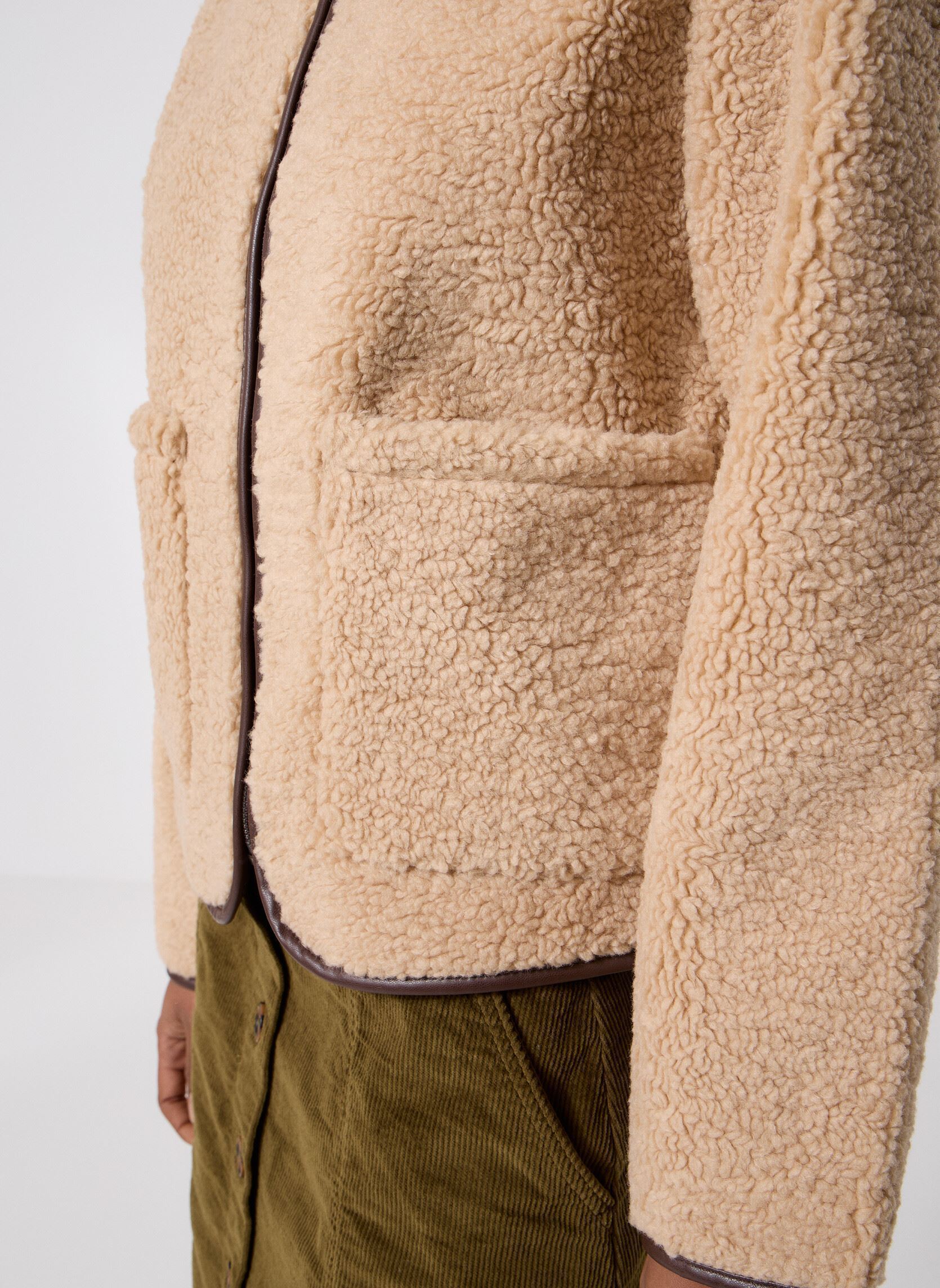 Mantels BYASANNE SH JACKET dames beige B-Young Mantels BYASANNE SH JACKET dames beige Humus
