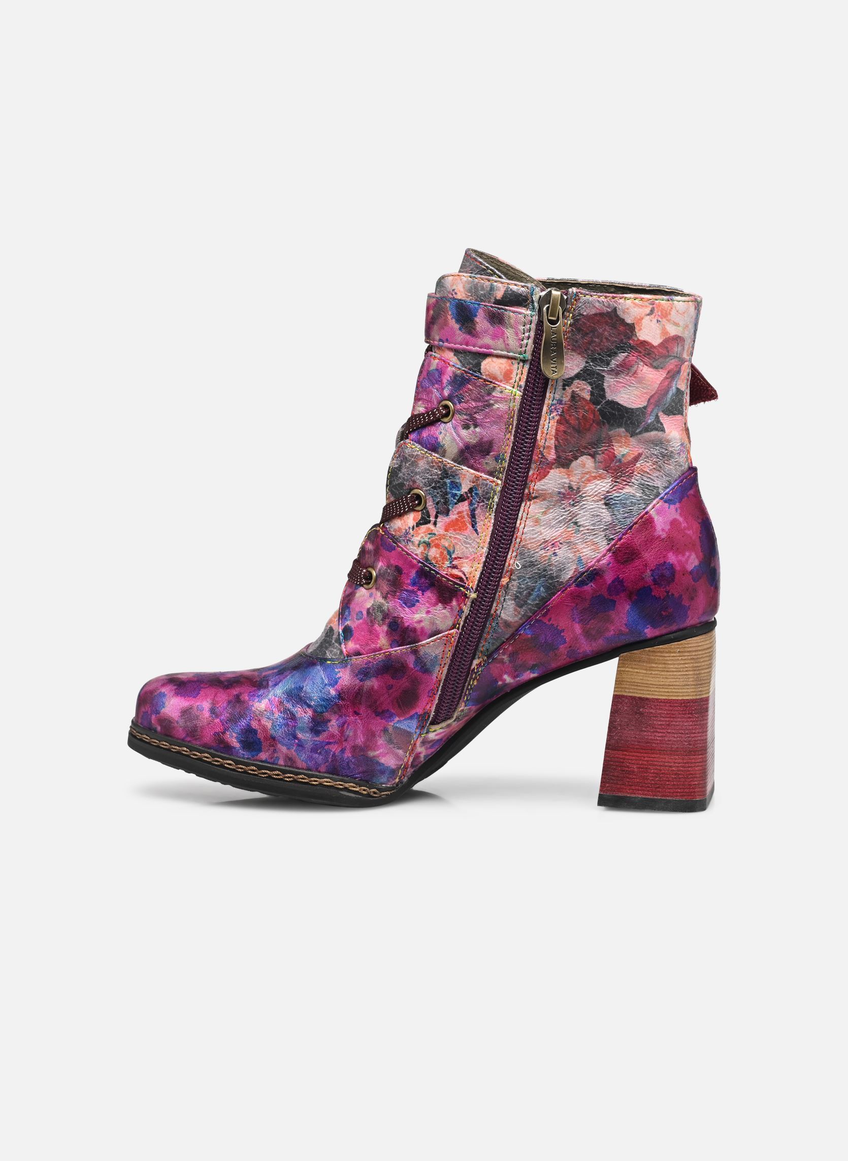 Bottines à lacets IDCANO 04 femme violet Laura Vita Bottines à lacets IDCANO 04 femme violet VIOLET