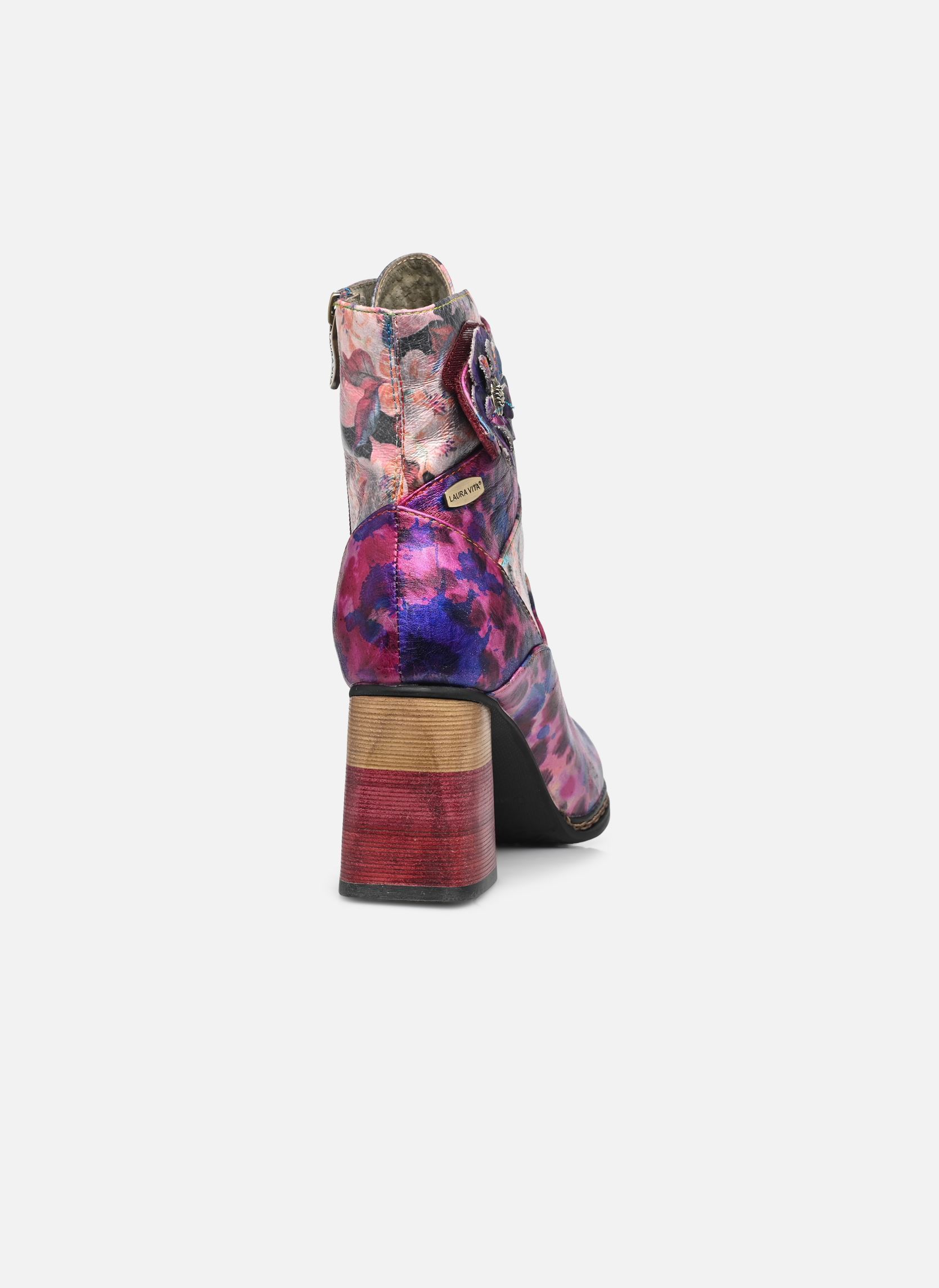 Bottines à lacets IDCANO 04 femme violet Laura Vita Bottines à lacets IDCANO 04 femme violet VIOLET
