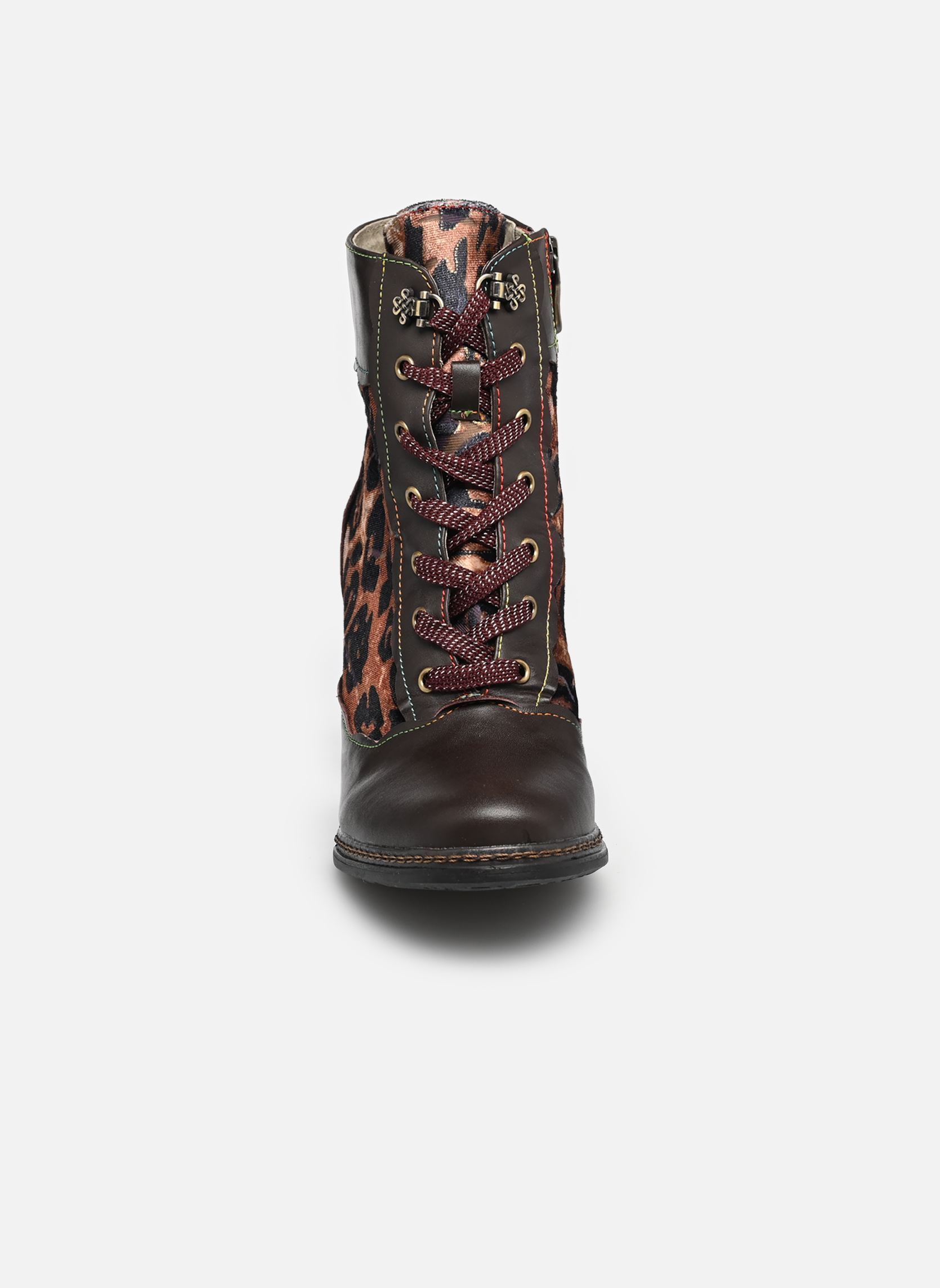 Bottines à lacets IDCANO 06 femme marron Laura Vita Bottines à lacets IDCANO 06 femme marron MARRON