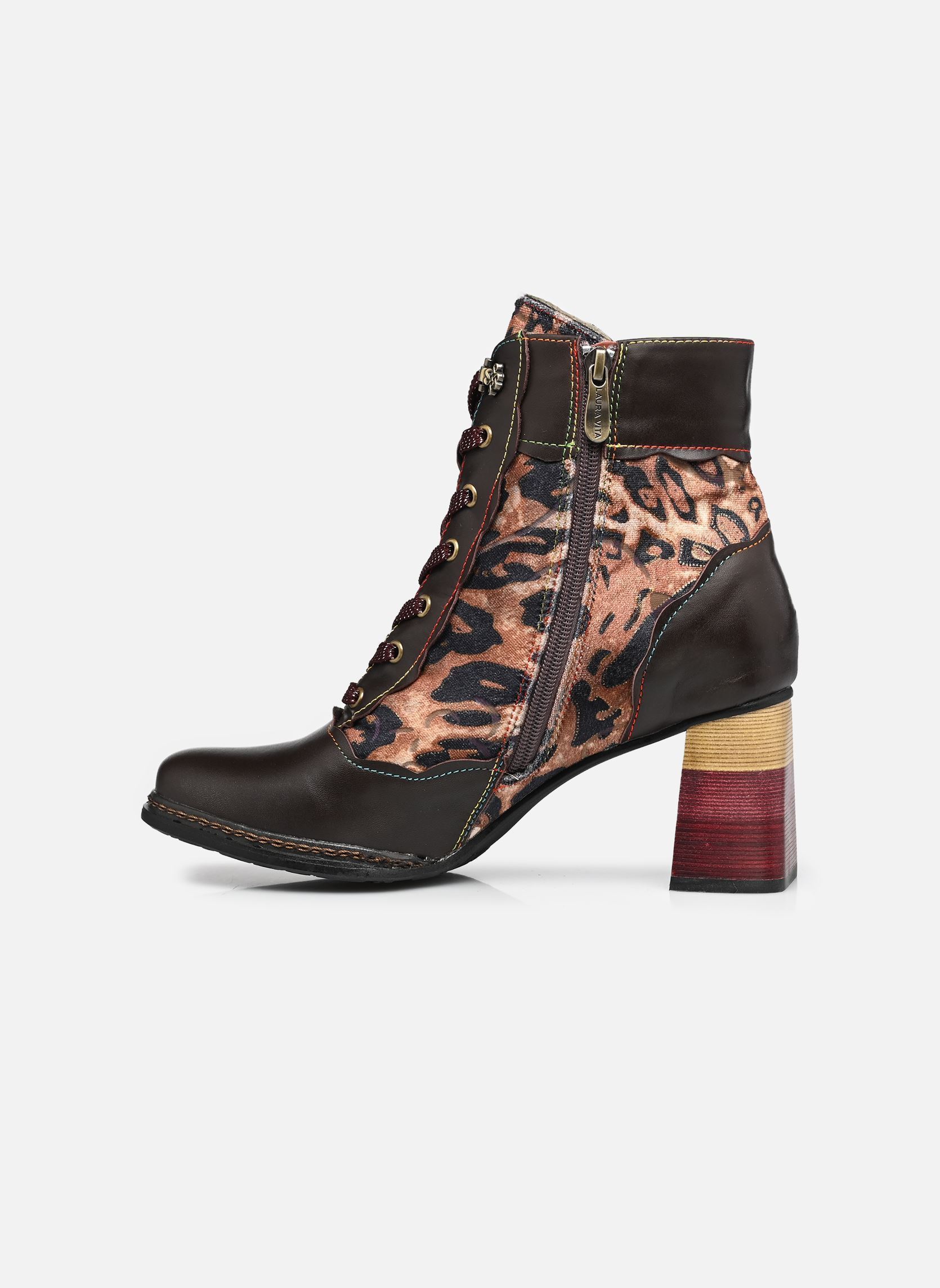 Bottines à lacets IDCANO 06 femme marron Laura Vita Bottines à lacets IDCANO 06 femme marron MARRON