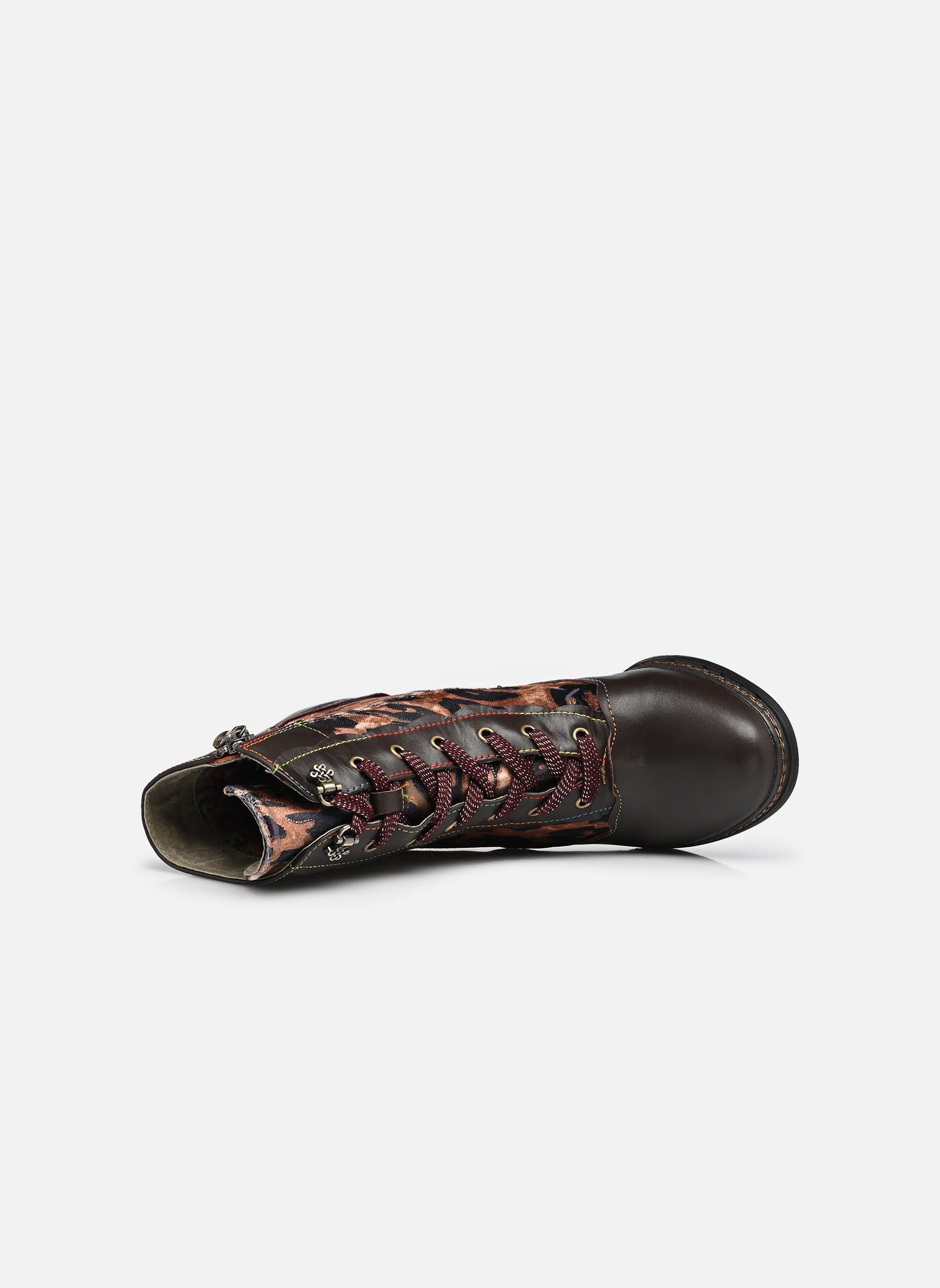 Bottines à lacets IDCANO 06 femme marron Laura Vita Bottines à lacets IDCANO 06 femme marron MARRON
