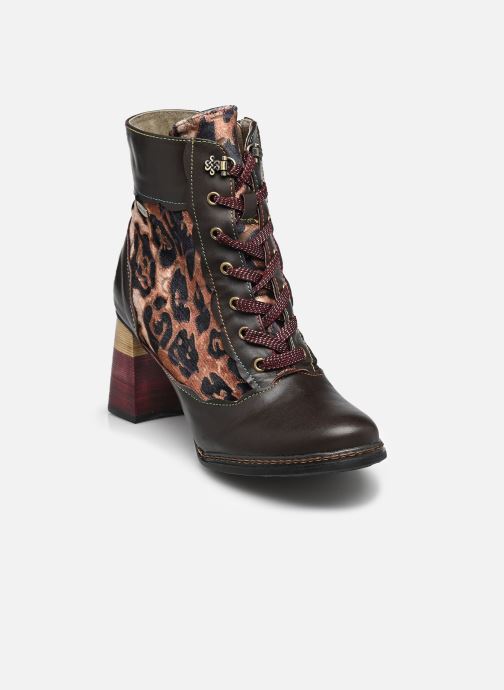 Laura Vita Bottines à lacets IDCANO 06 femme marron