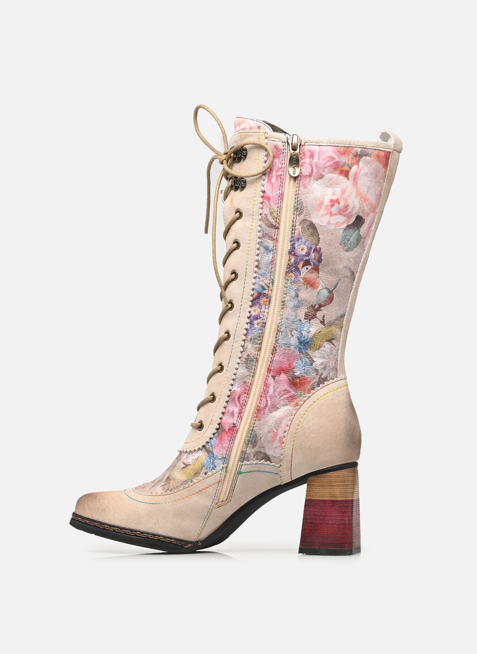 Bottes IDCANO 07 femme beige Laura Vita Bottes IDCANO 07 femme beige BEIGE
