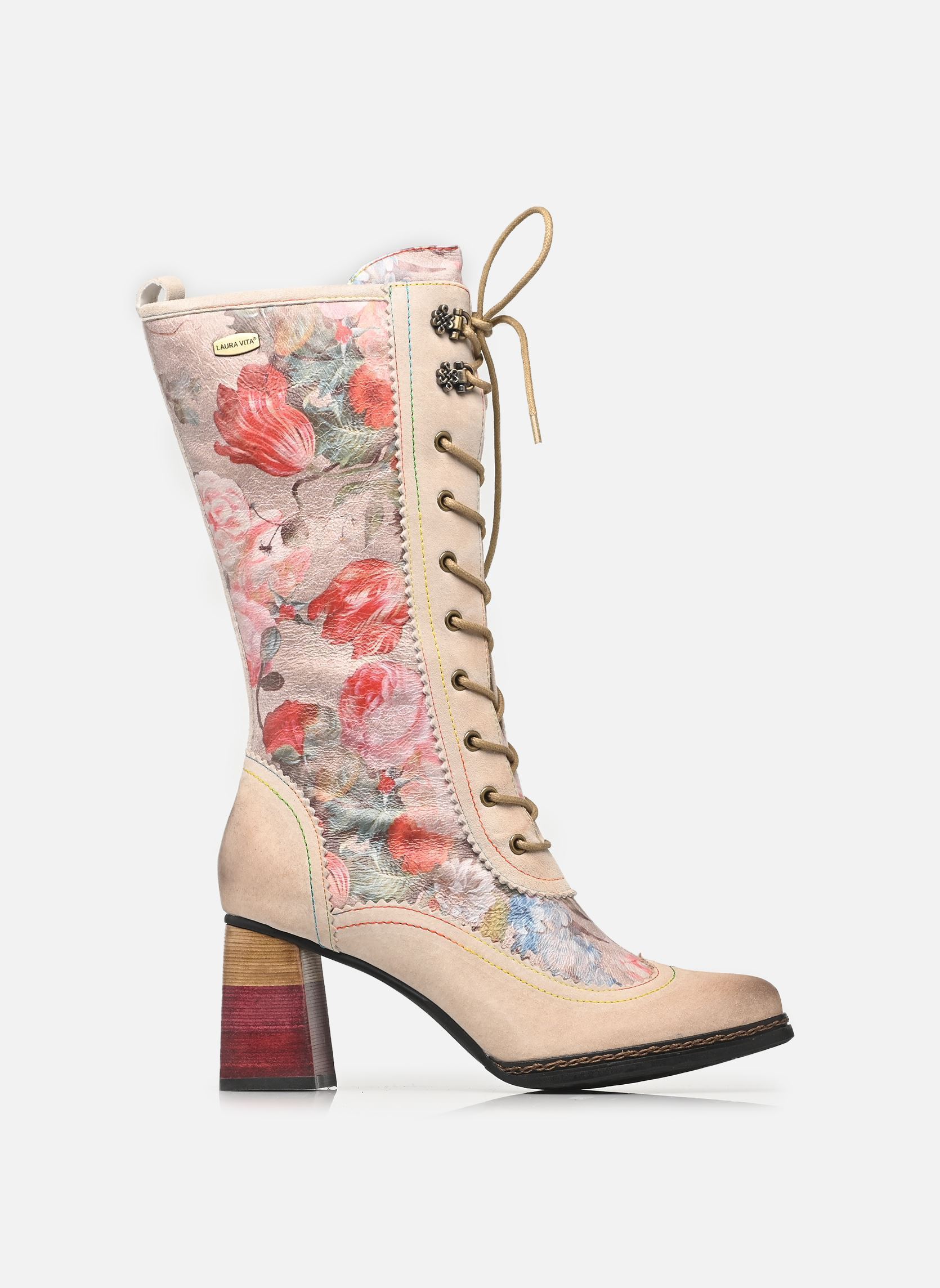 Bottes IDCANO 07 femme beige Laura Vita Bottes IDCANO 07 femme beige BEIGE