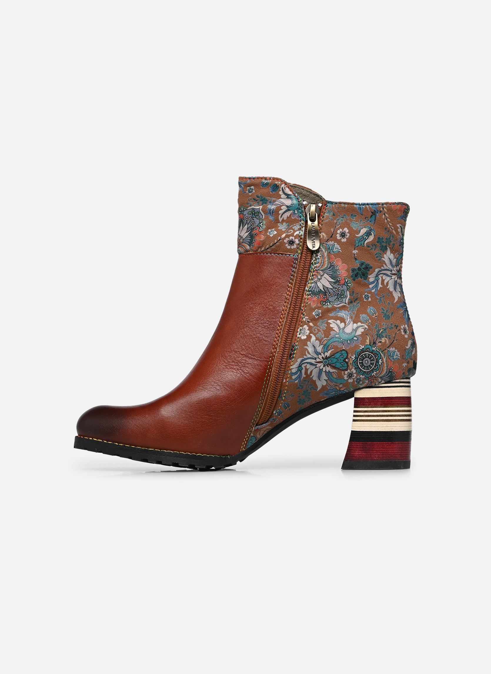Niedrige Ankle Boots IDCORAO 03 damen braun Laura Vita Niedrige Ankle Boots IDCORAO 03 damen braun MARRON