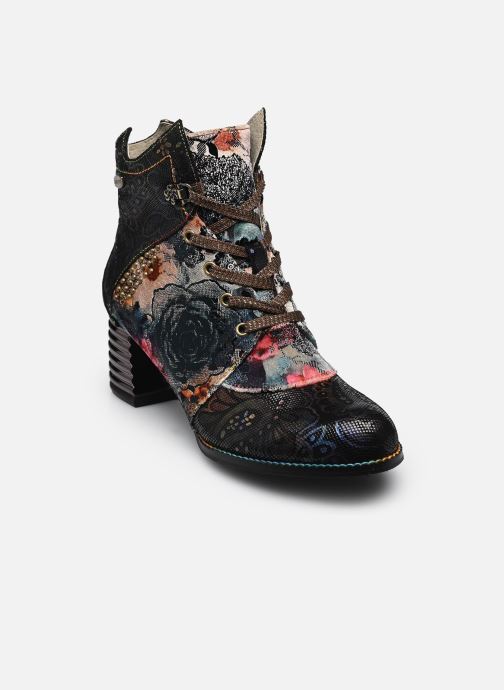 Laura Vita Bottines à lacets IGCINOO 04 femme violet